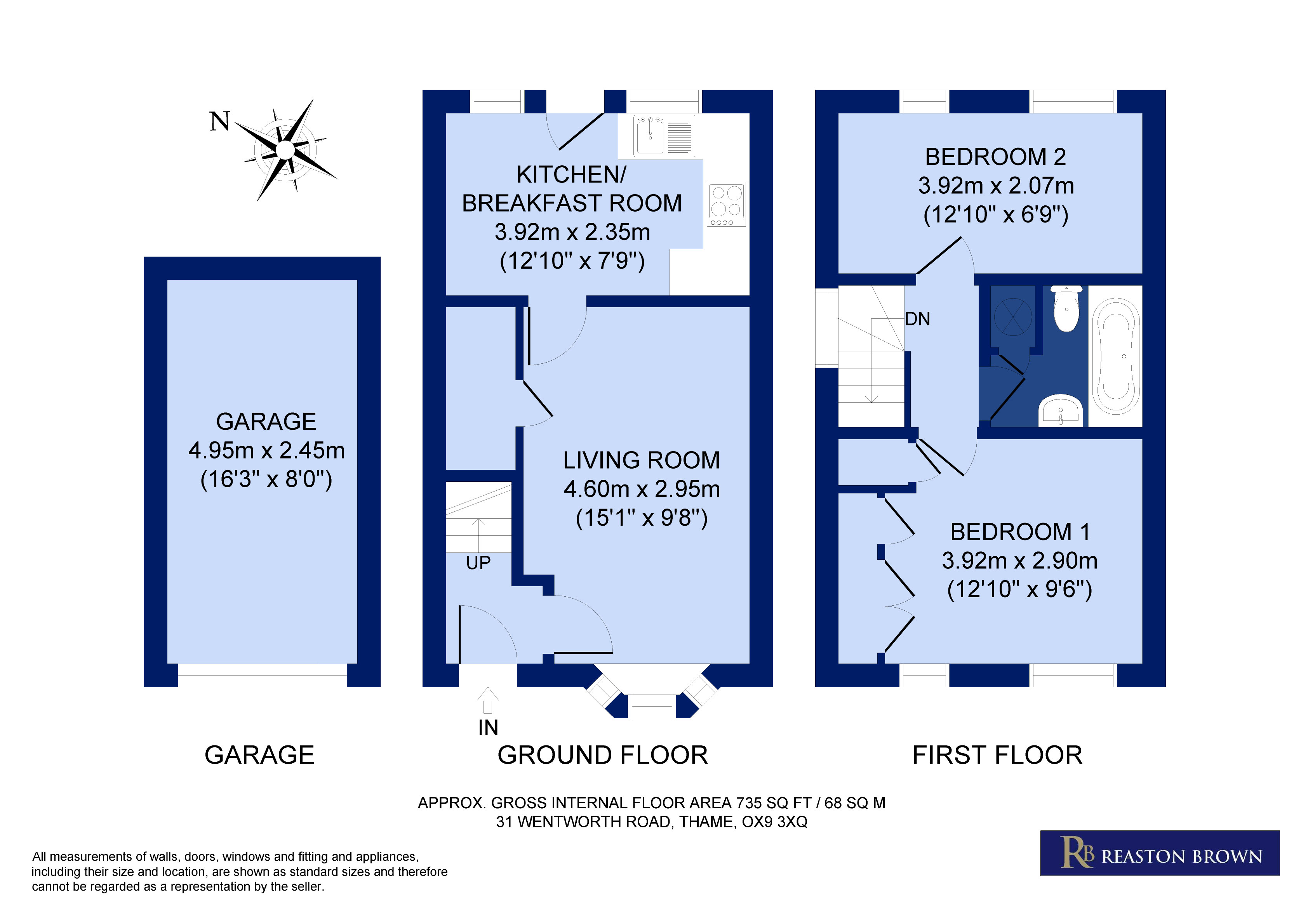 Wentworth Road, Thame floorplan