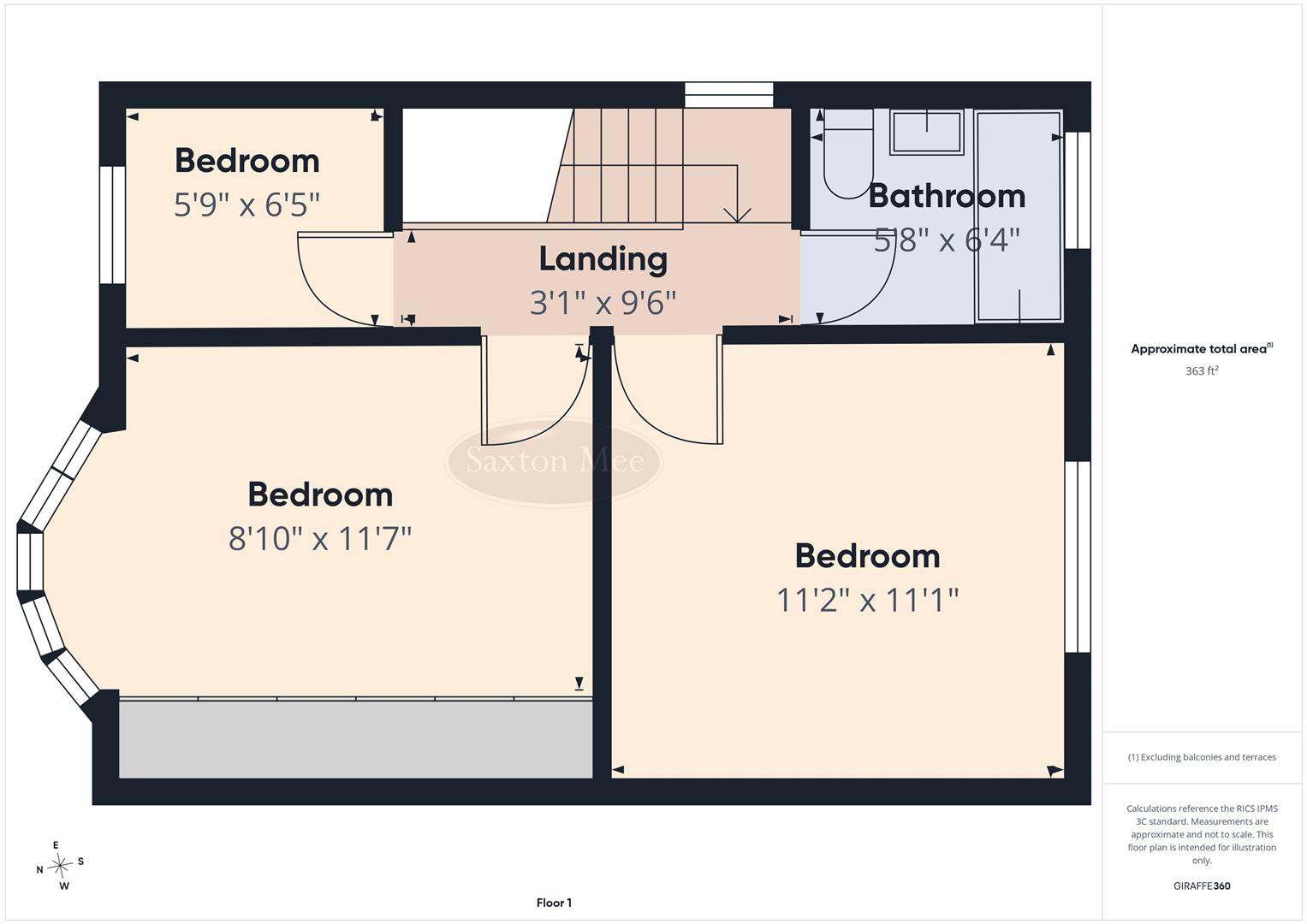 86, Eckington Road, Dronfield floorplan