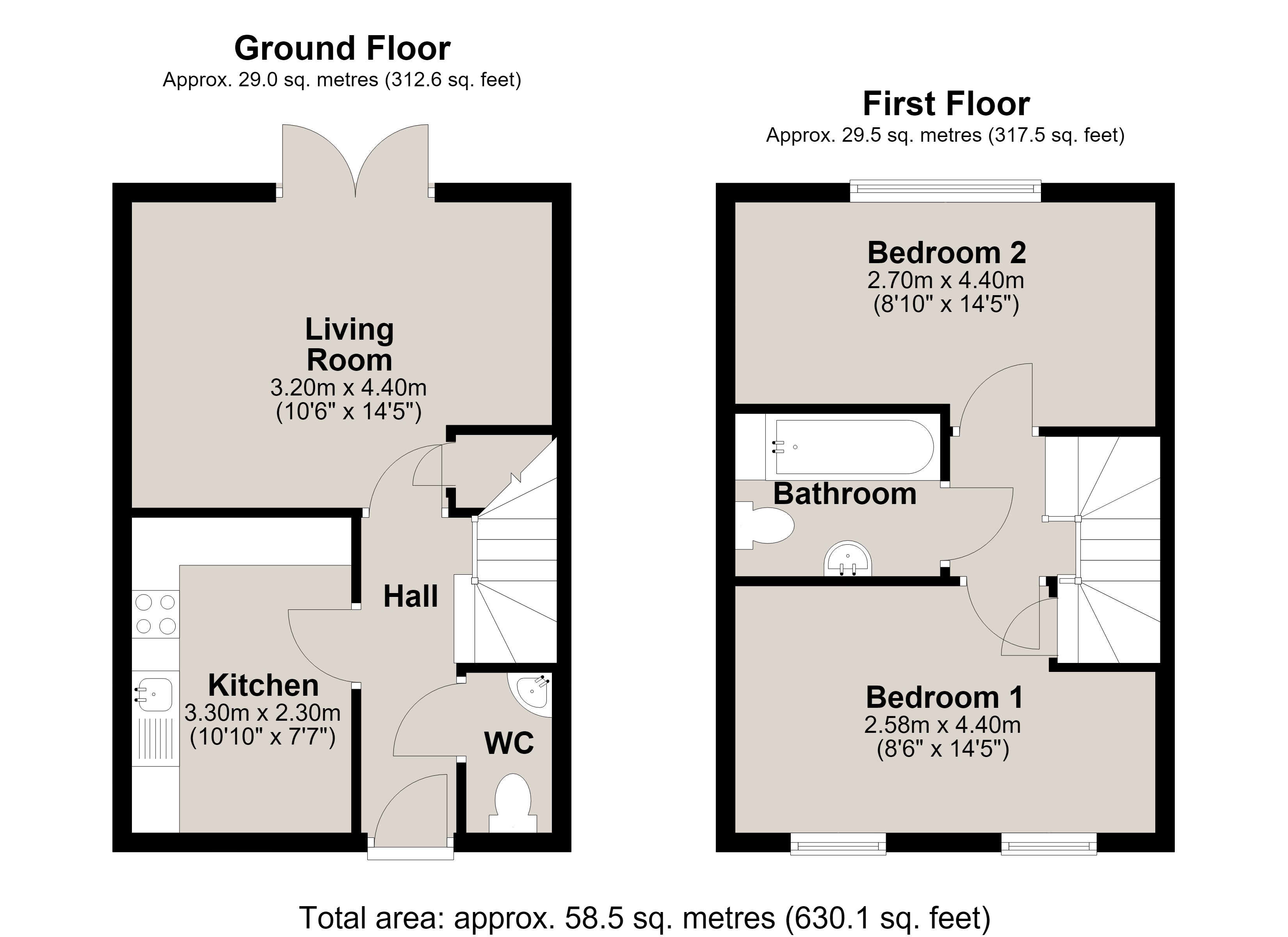 17, Colwyne Place, Tyne and Wear floorplan