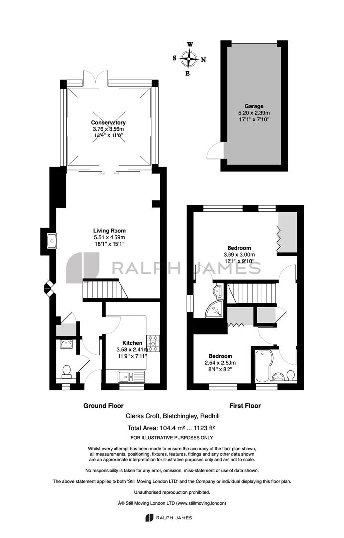 28, Clerks Croft, Bletchingley floorplan