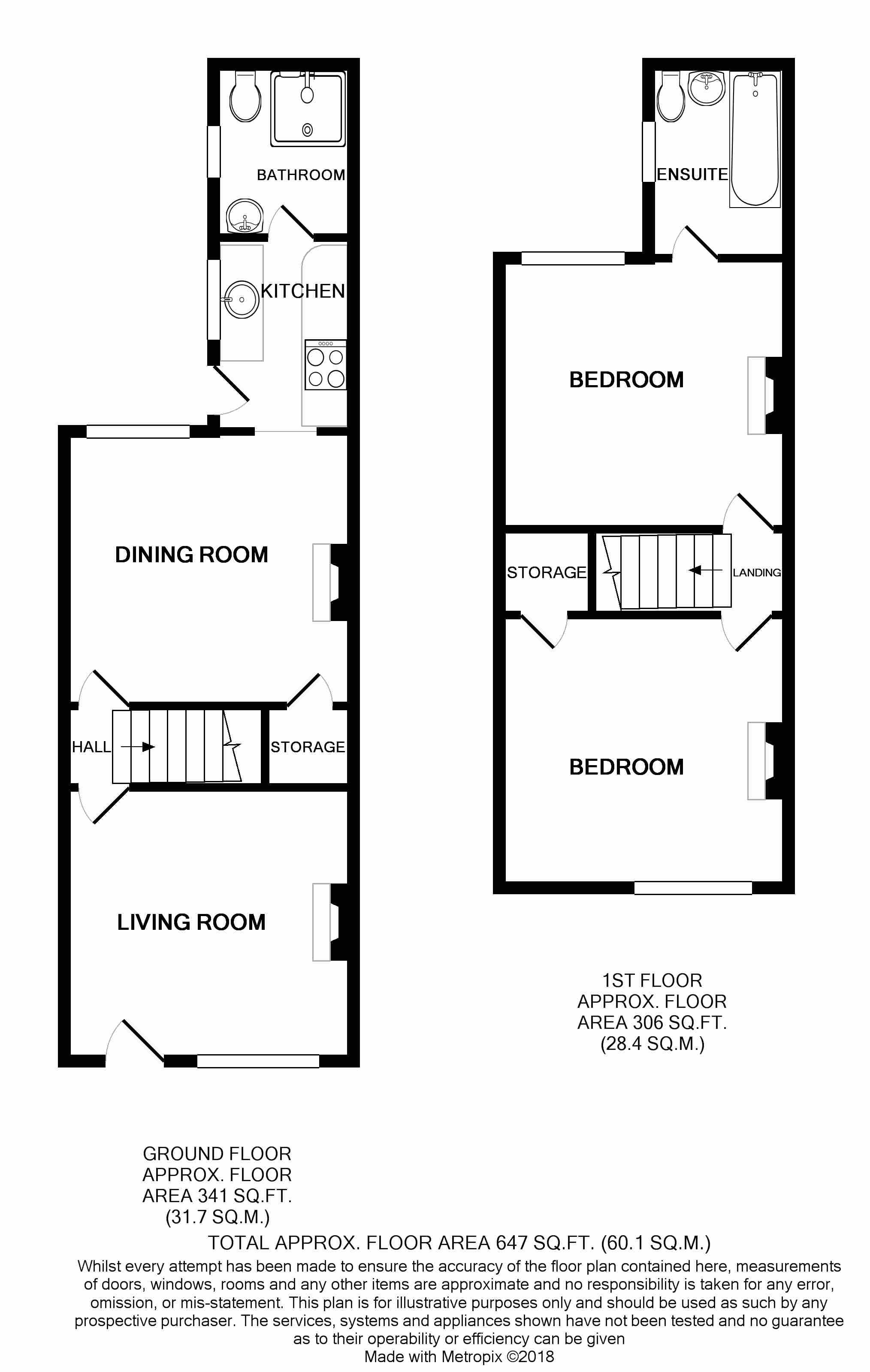 Leonards Street, Norwich floorplan