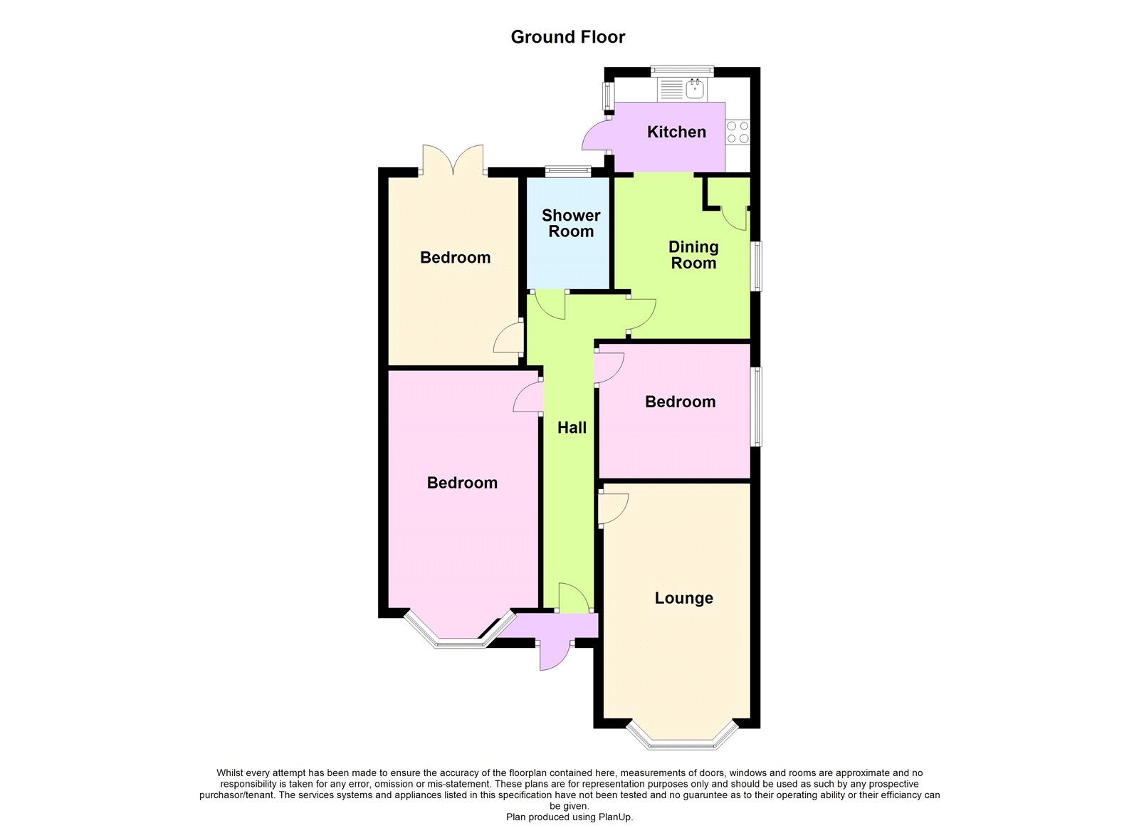 3 Bedrooms Bungalow for sale in King Harolds Way, Bexleyheath, Kent DA7