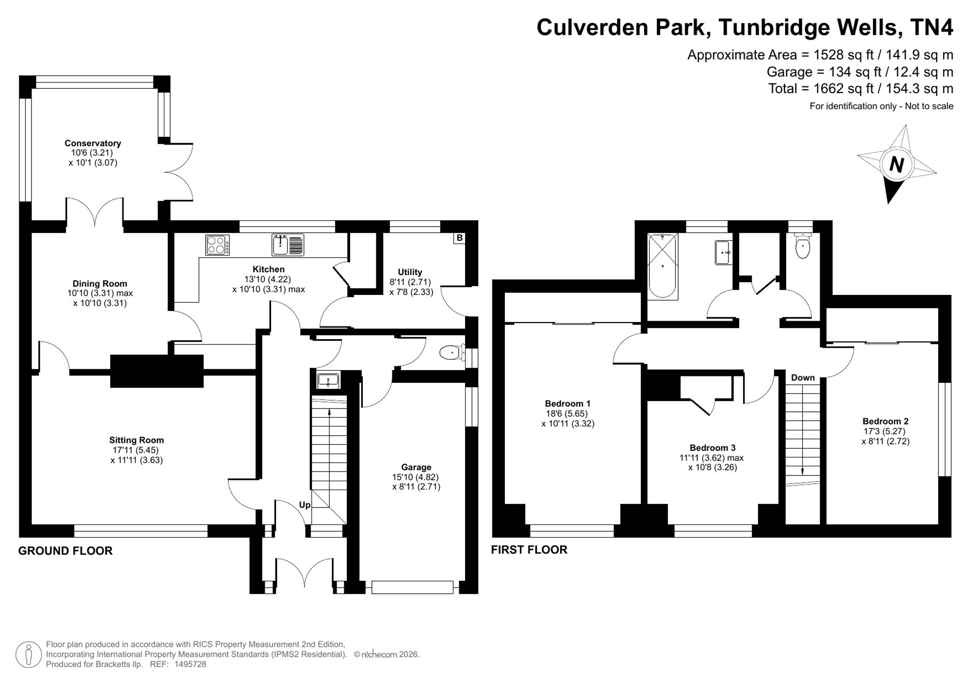 16 Culverden Park, Tunbridge Wells floorplan