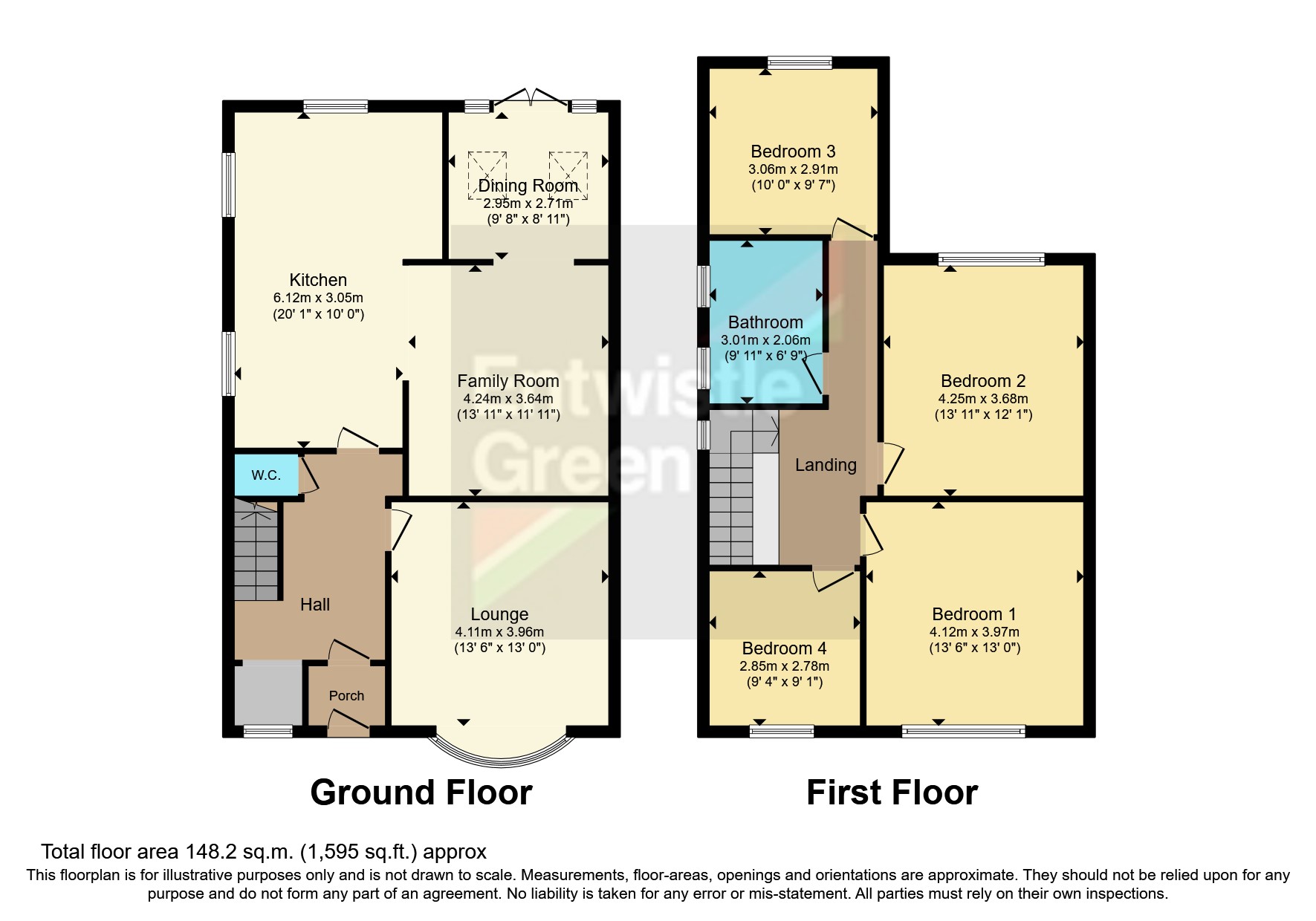 Heysham Road, Heysham, Morecambe LA3, 4 bedroom semidetached house for