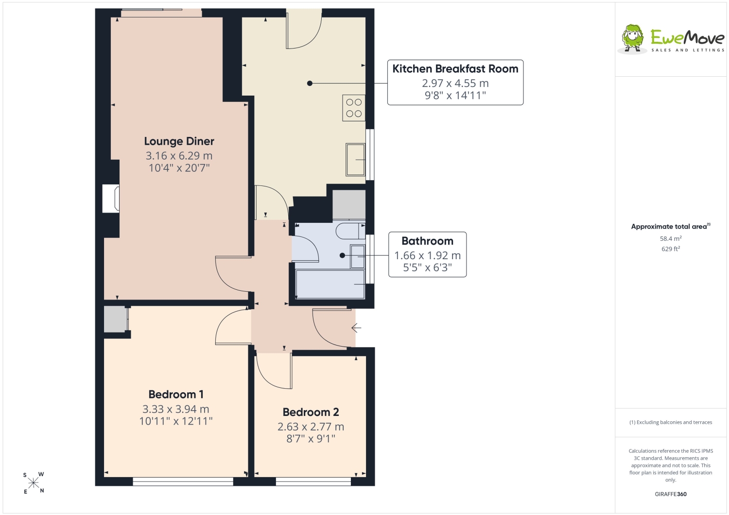 Bramble Tye, Sutton Lane, Barmby Moor, York floorplan