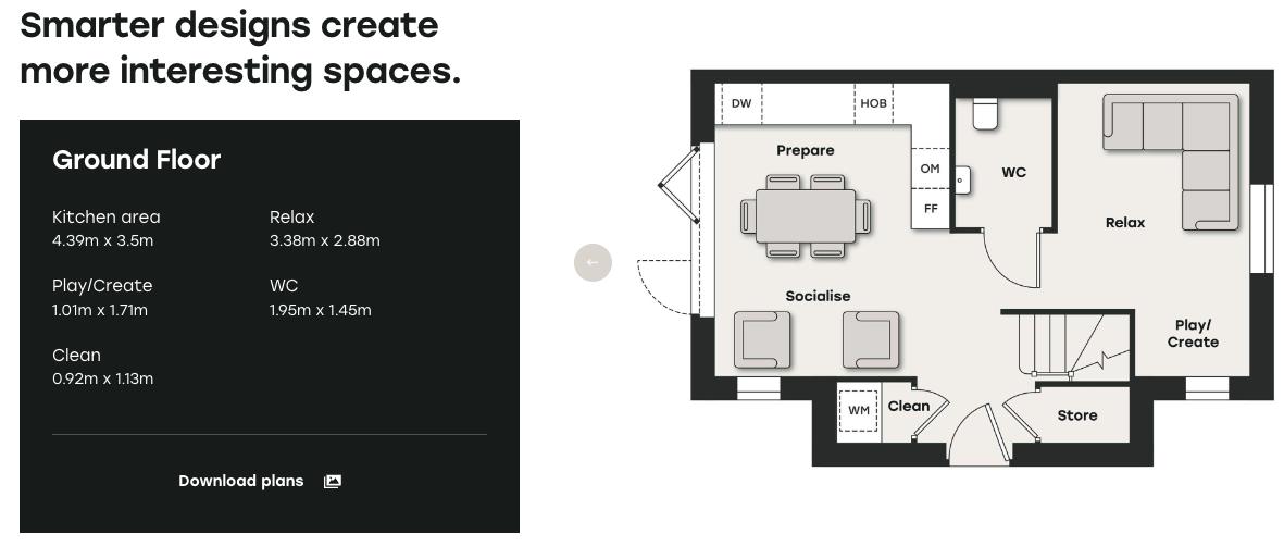 Plot 47 The Blueberry, Pheasant Hill Park, Doncaster floorplan