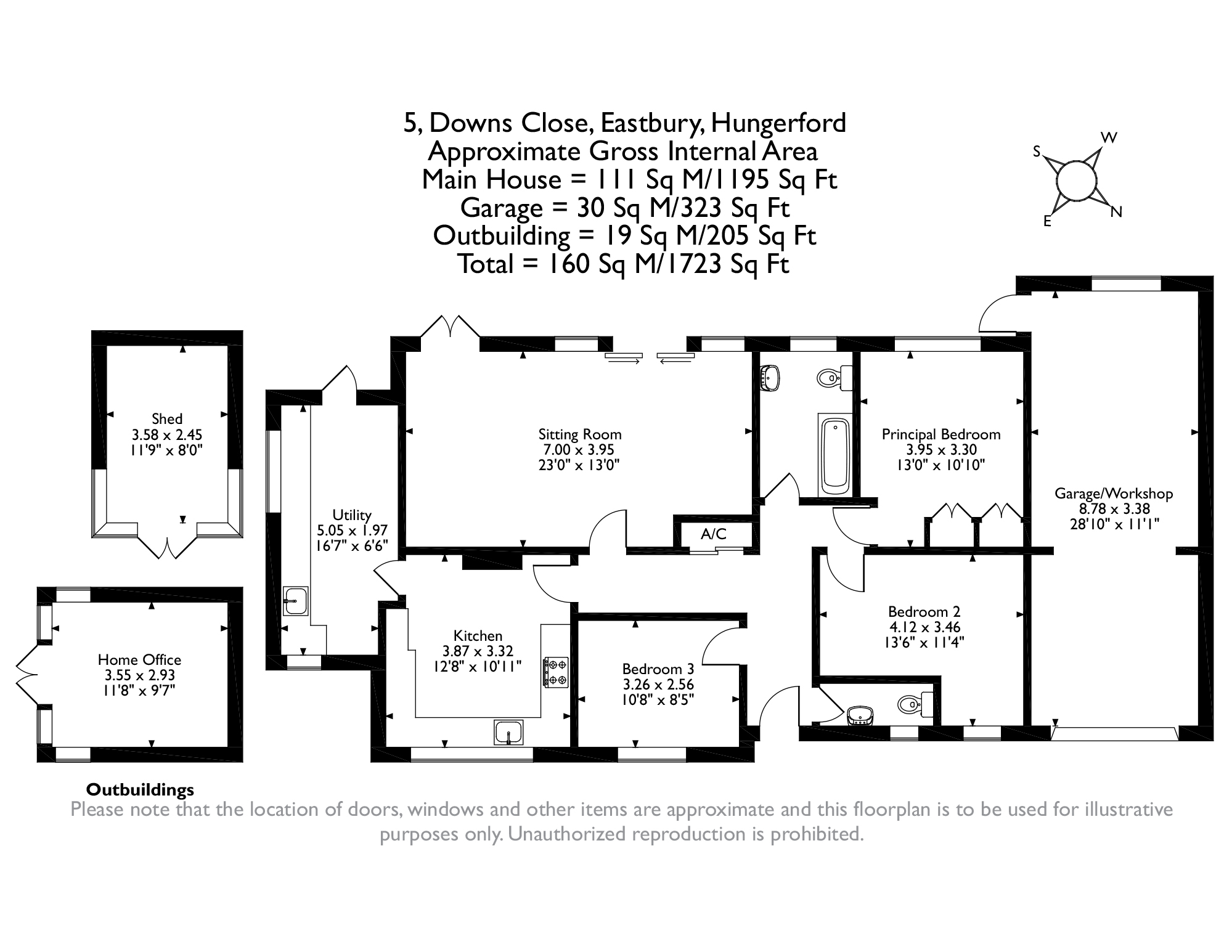 5, Downs Close, Hungerford floorplan