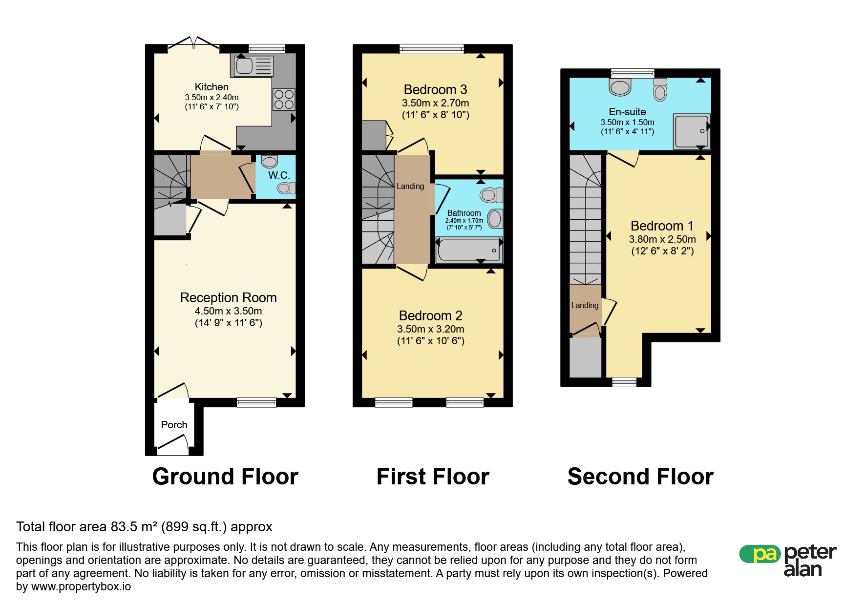57, Heol Stradling, BRIDGEND floorplan