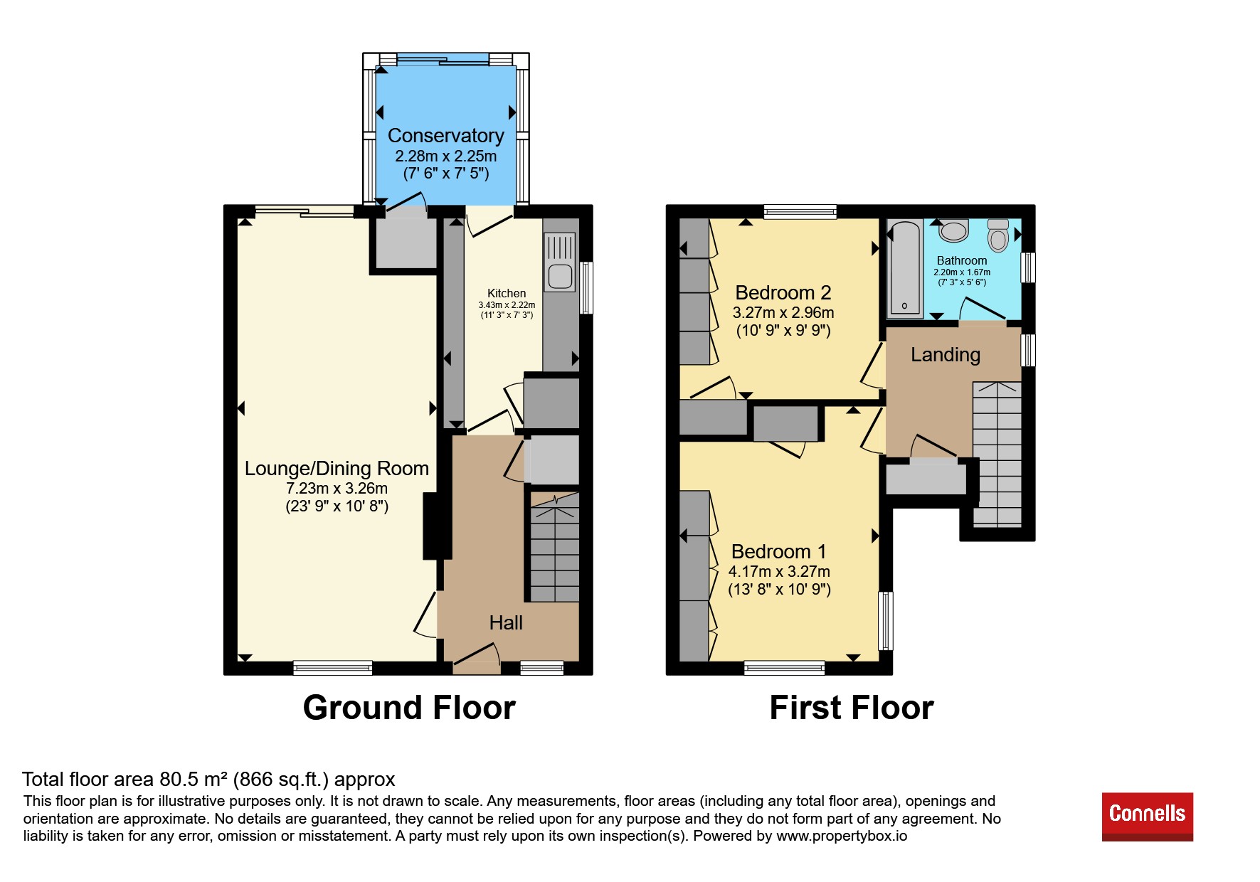 127, High Street, Bristol floorplan