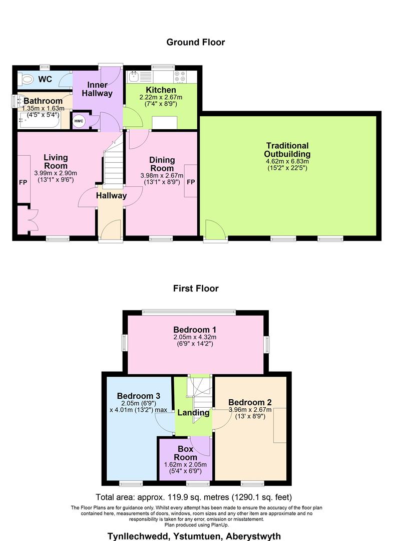 Tynllechwedd, Aberystwyth floorplan
