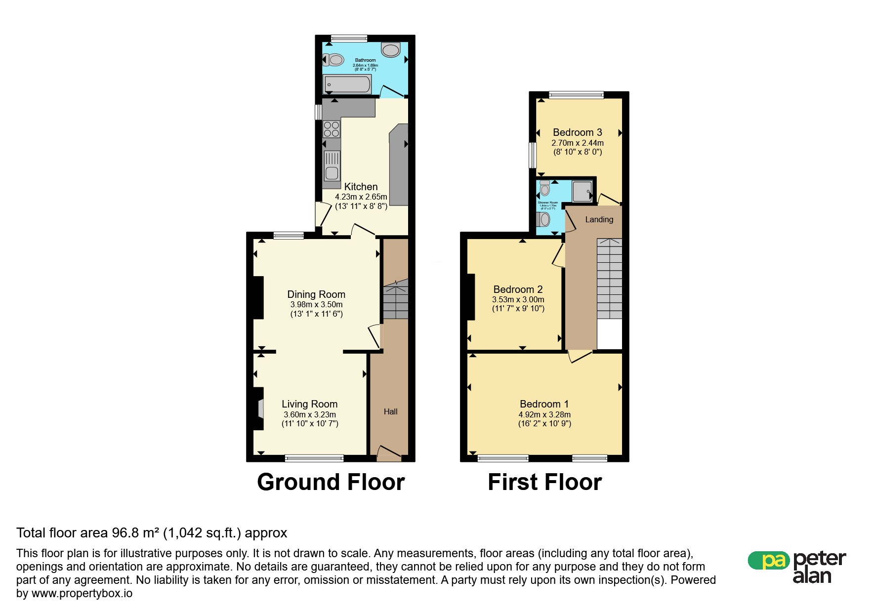 11, Co Operative Terrace, Pontypool floorplan