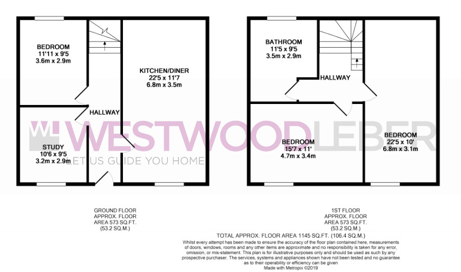3 Bedrooms Mews house to rent in Trevera Court, Ware Road, Hoddesdon EN11