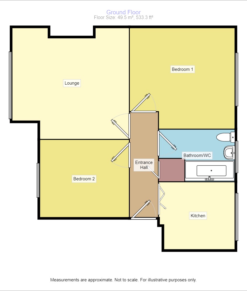 Cray Valley Road, Orpington, Kent BR5, 2 bedroom flat for sale
