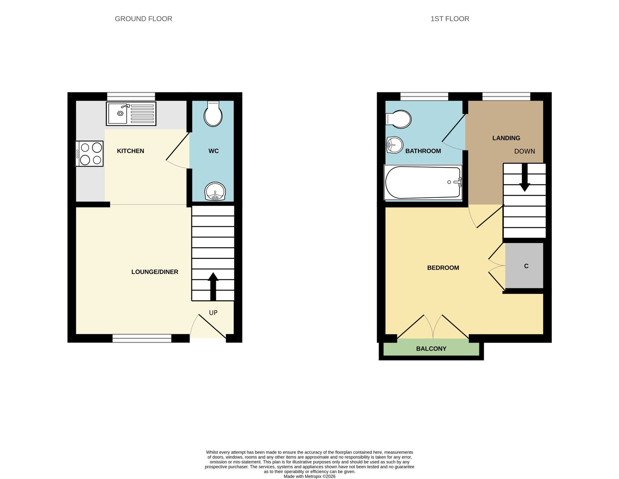 2 Fistral Mews, Newquay floorplan
