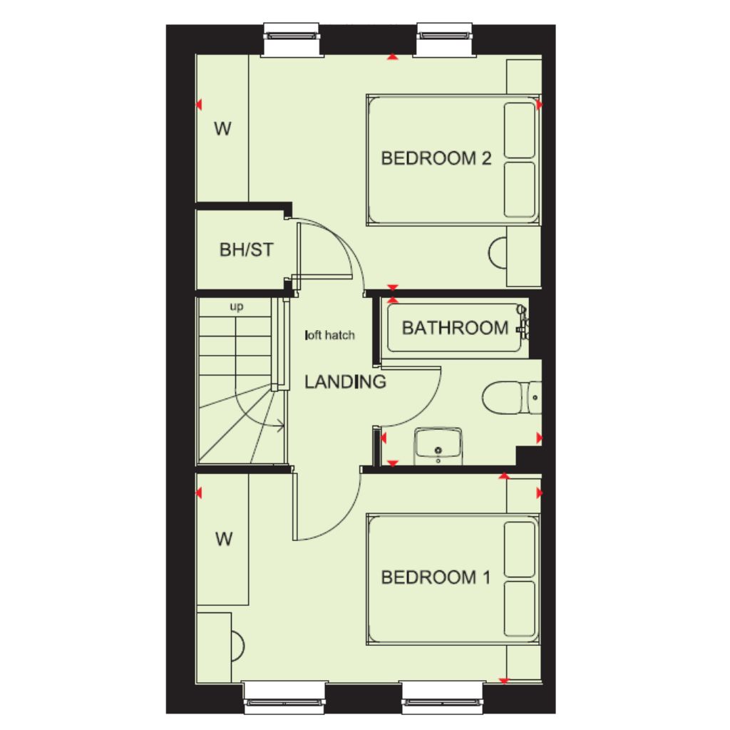 H9344398, Laxford Lane, New Lubbesthorpe, Leicester floorplan