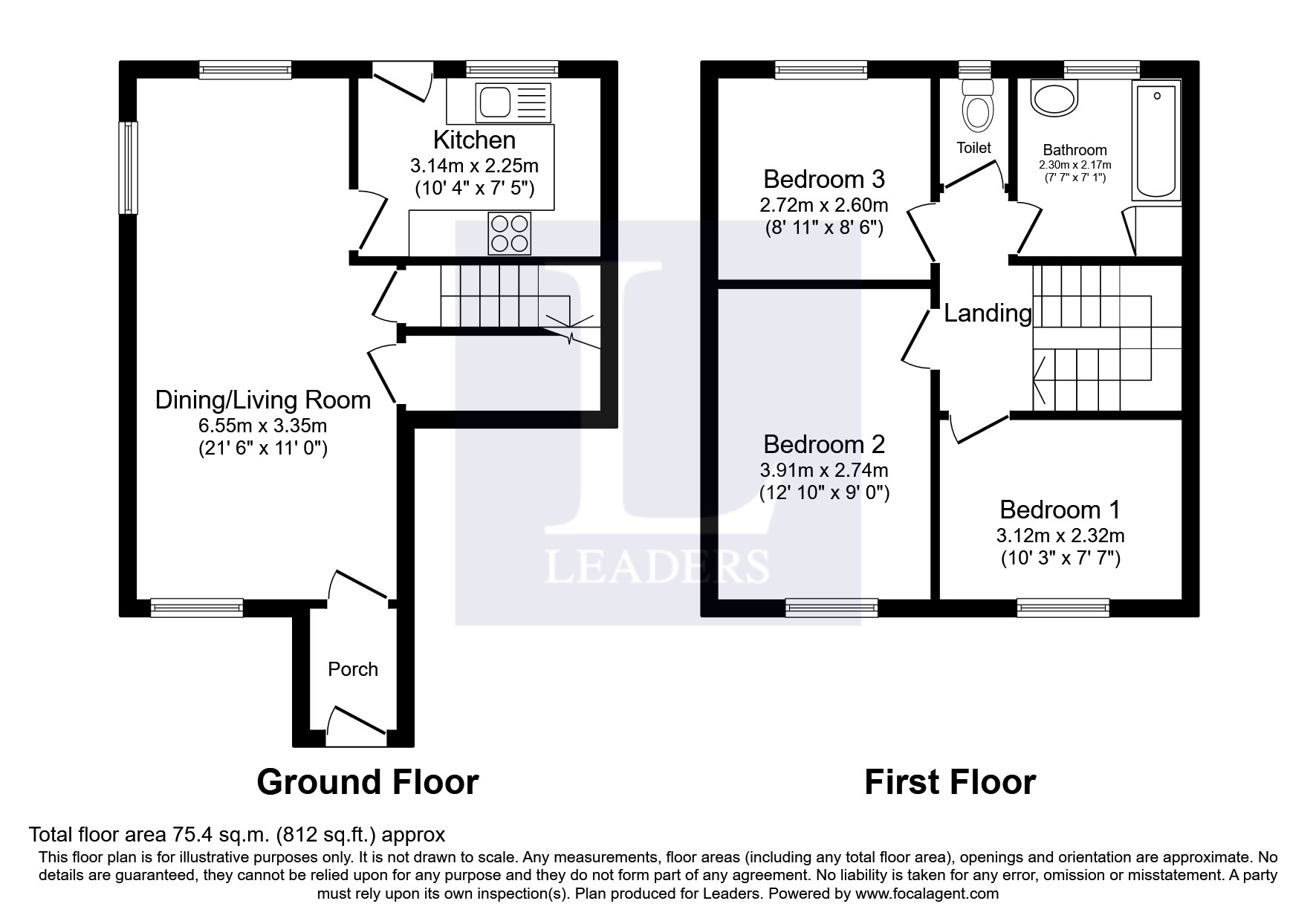 113, Armstrong Close, Warrington floorplan
