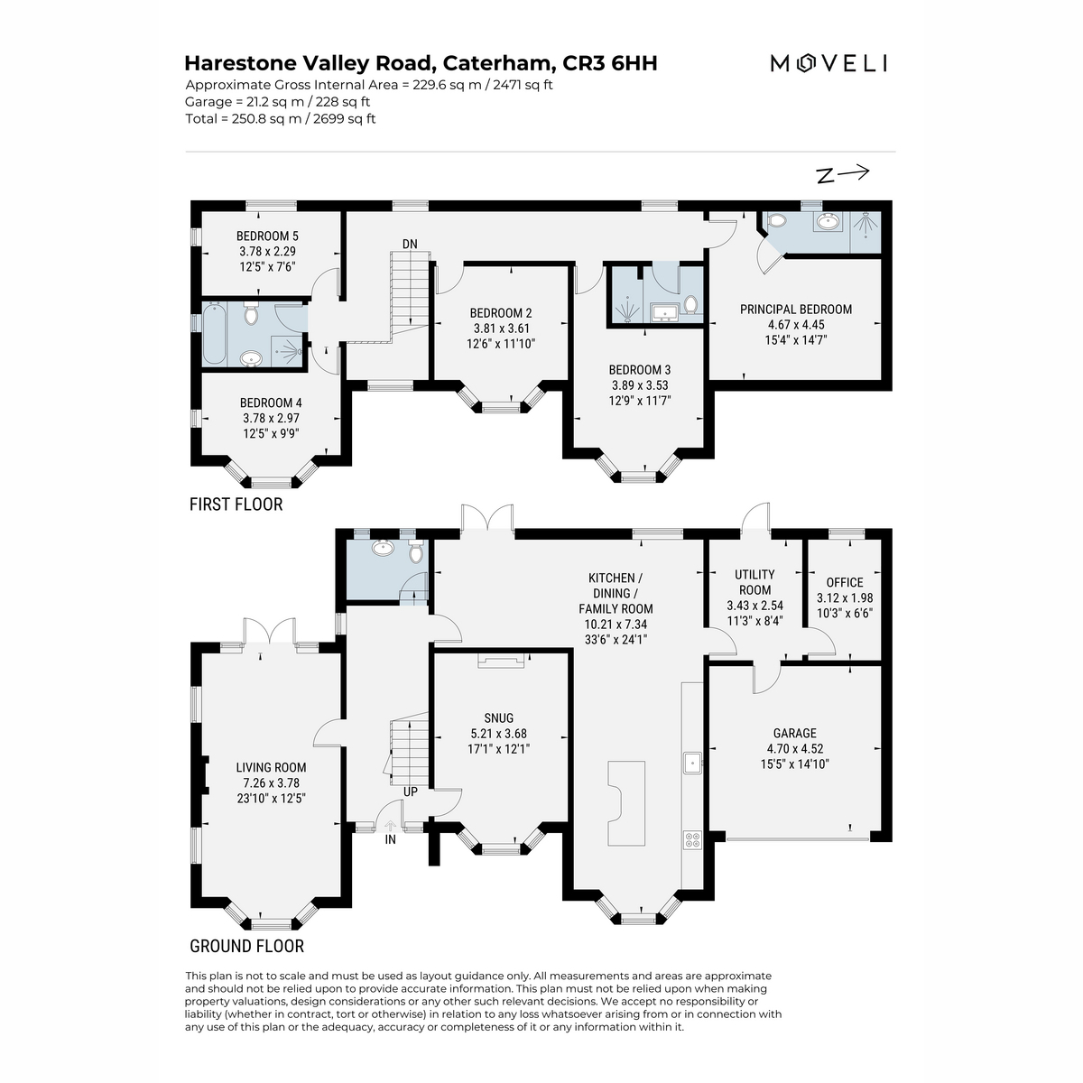 112, Harestone Valley Road, Caterham floorplan