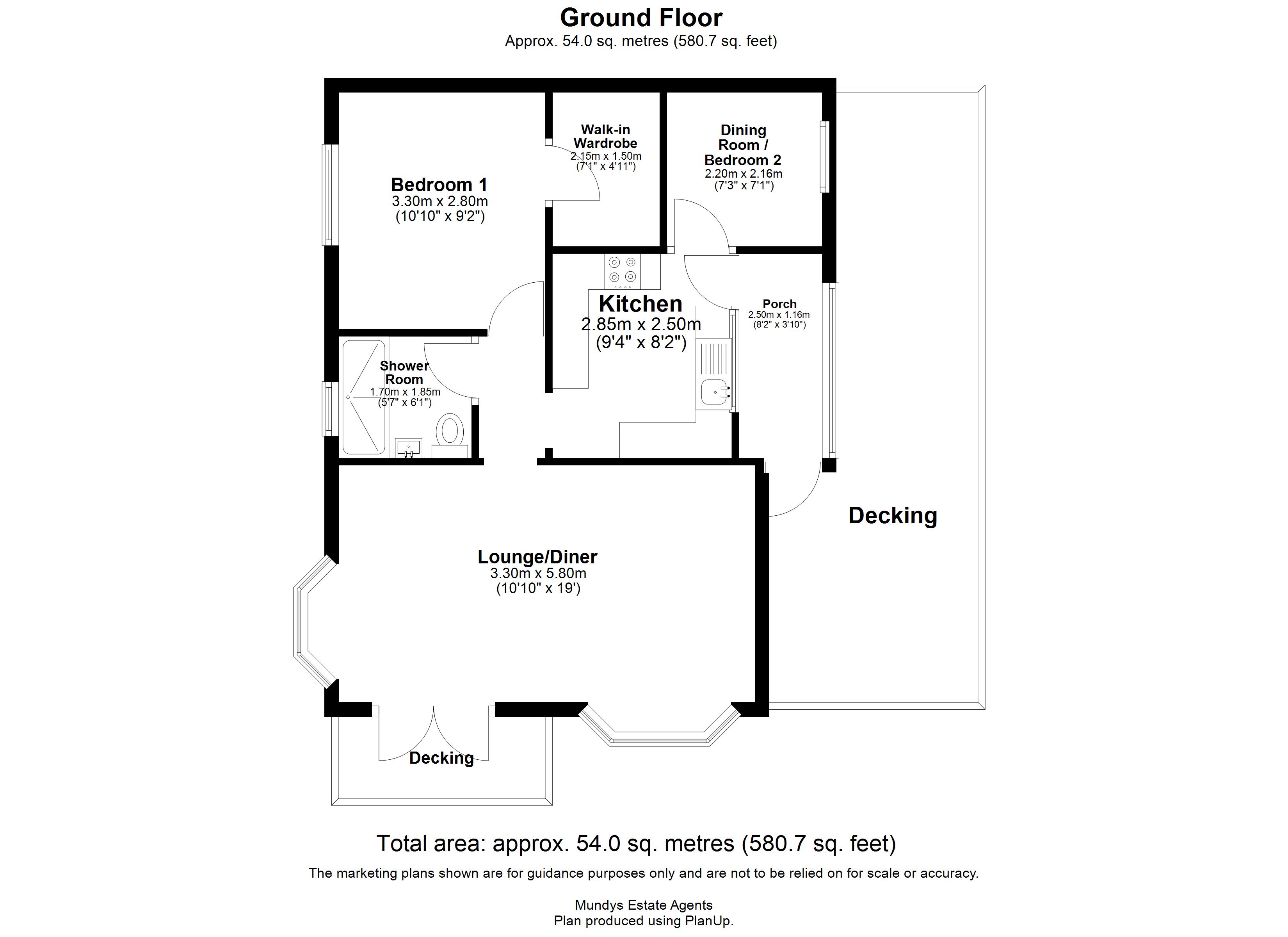 52, Kingsmead Park, Market Rasen floorplan