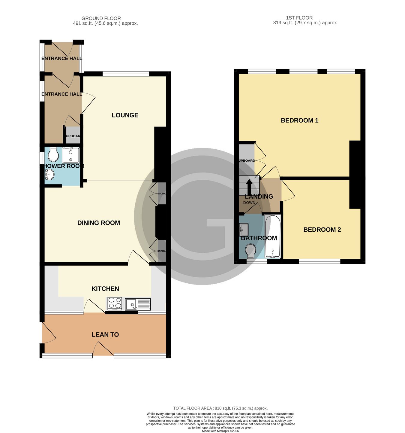 Clifton Road, Hastings floorplan