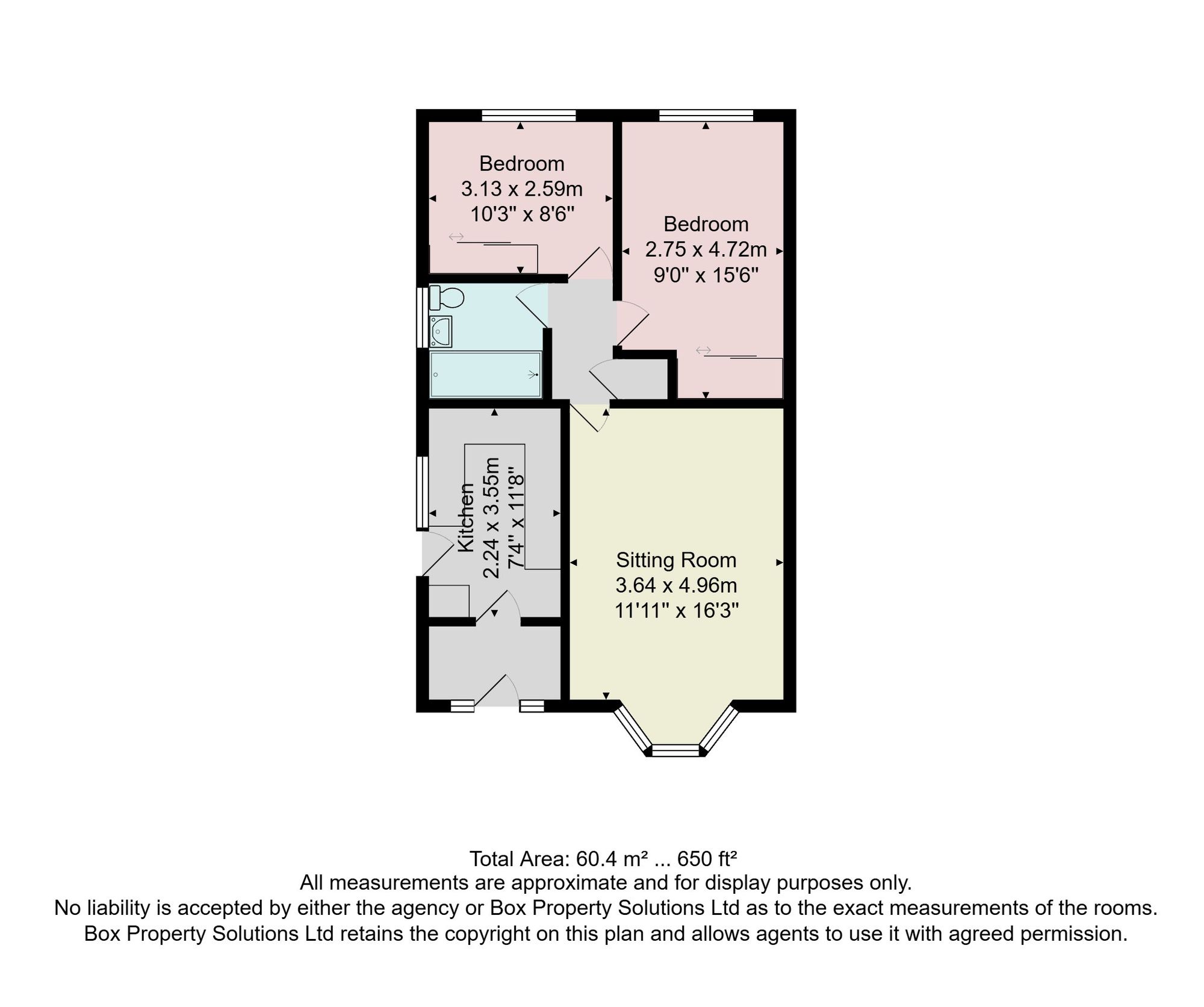 213 Saltergate Drive, Harrogate floorplan