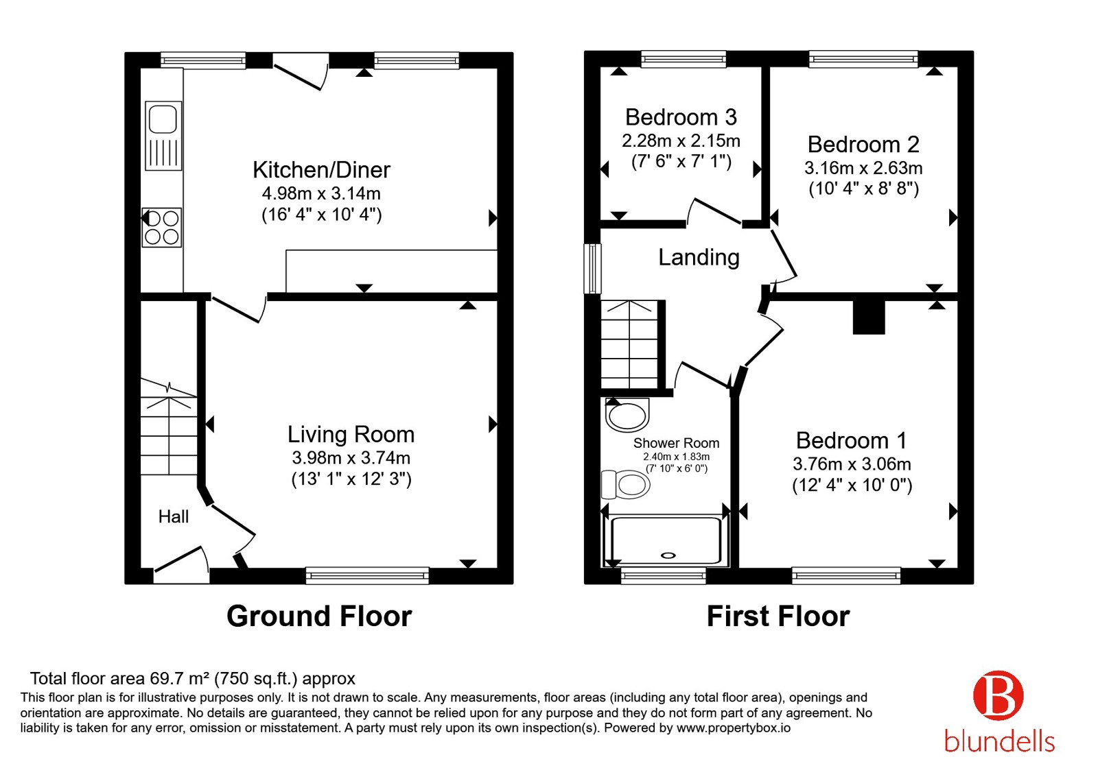 39, Barkby Road, Sheffield floorplan