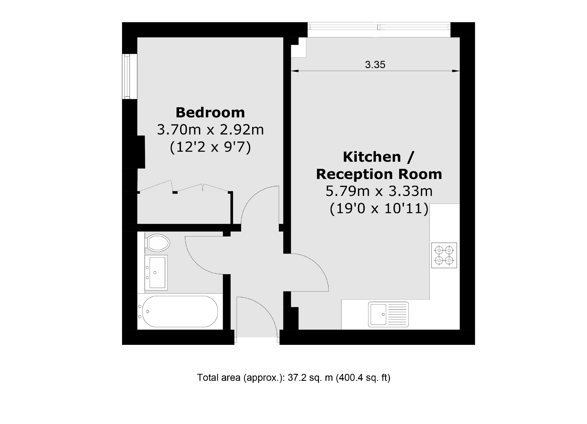 Elm Grove, London floorplan