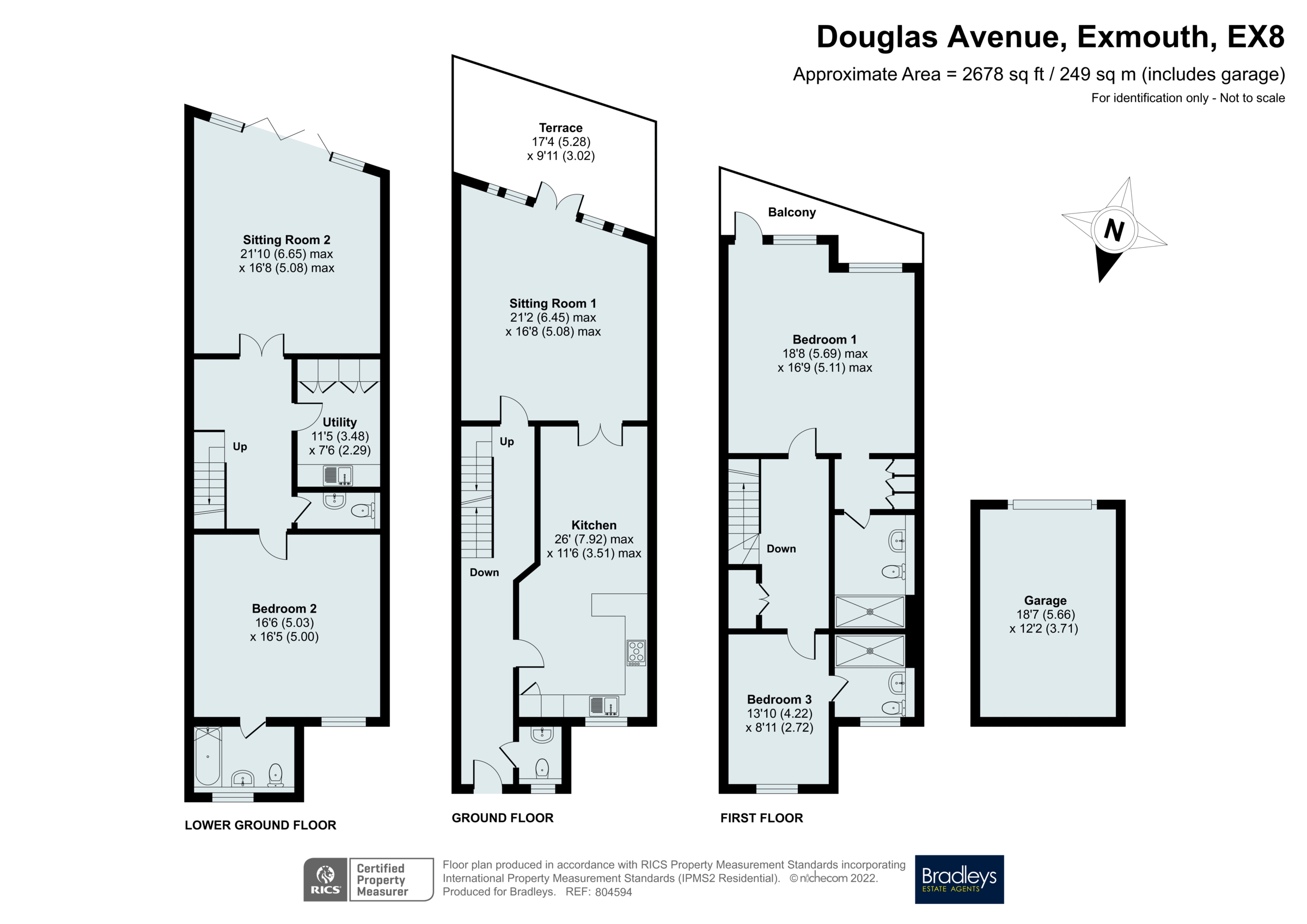 Ocean Quest, 34 Douglas Avenue, Exmouth, Devon EX8, 4 bedroom terraced house for sale 63535766
