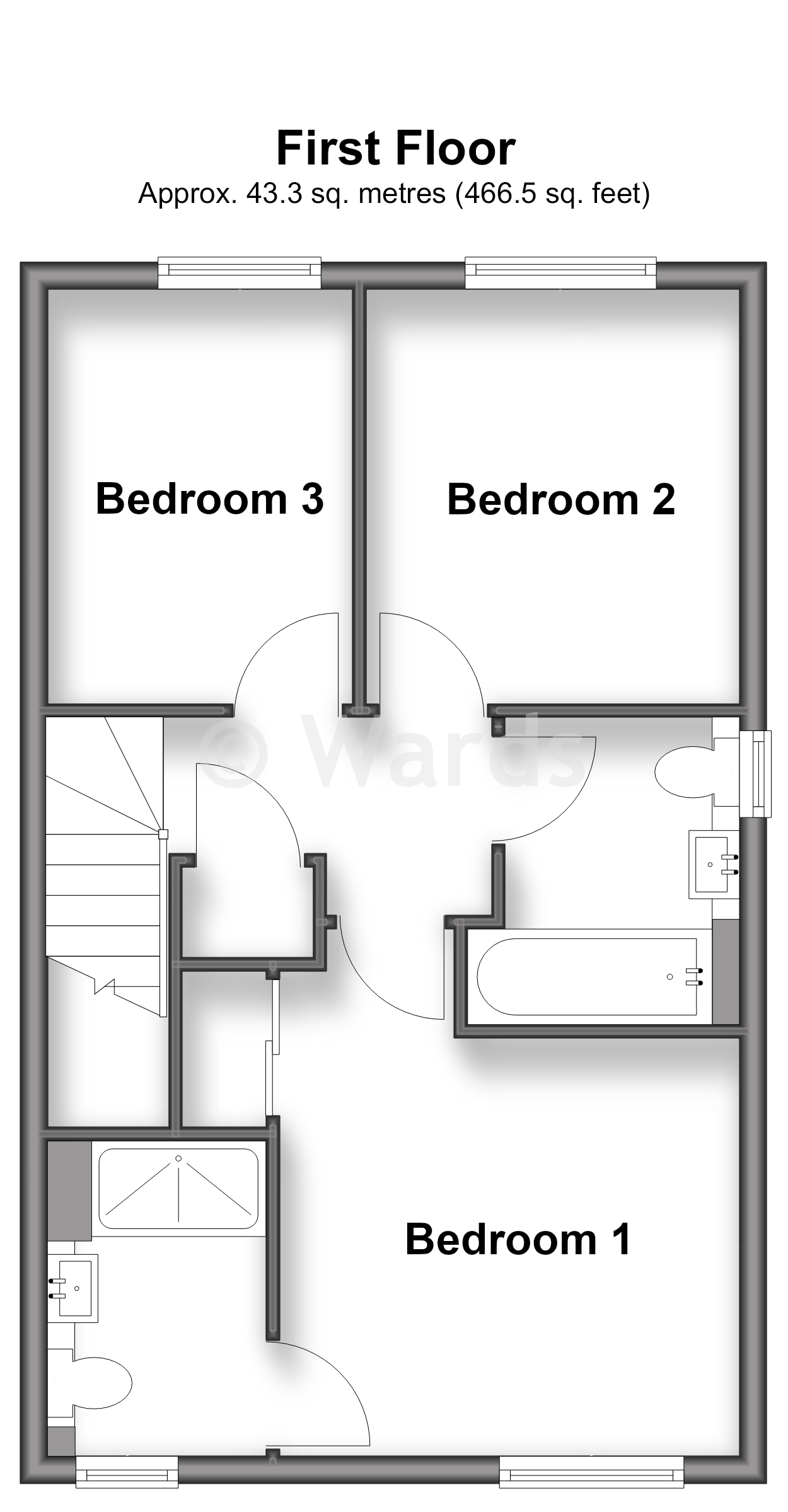 2, Ruby Close, Maidstone floorplan