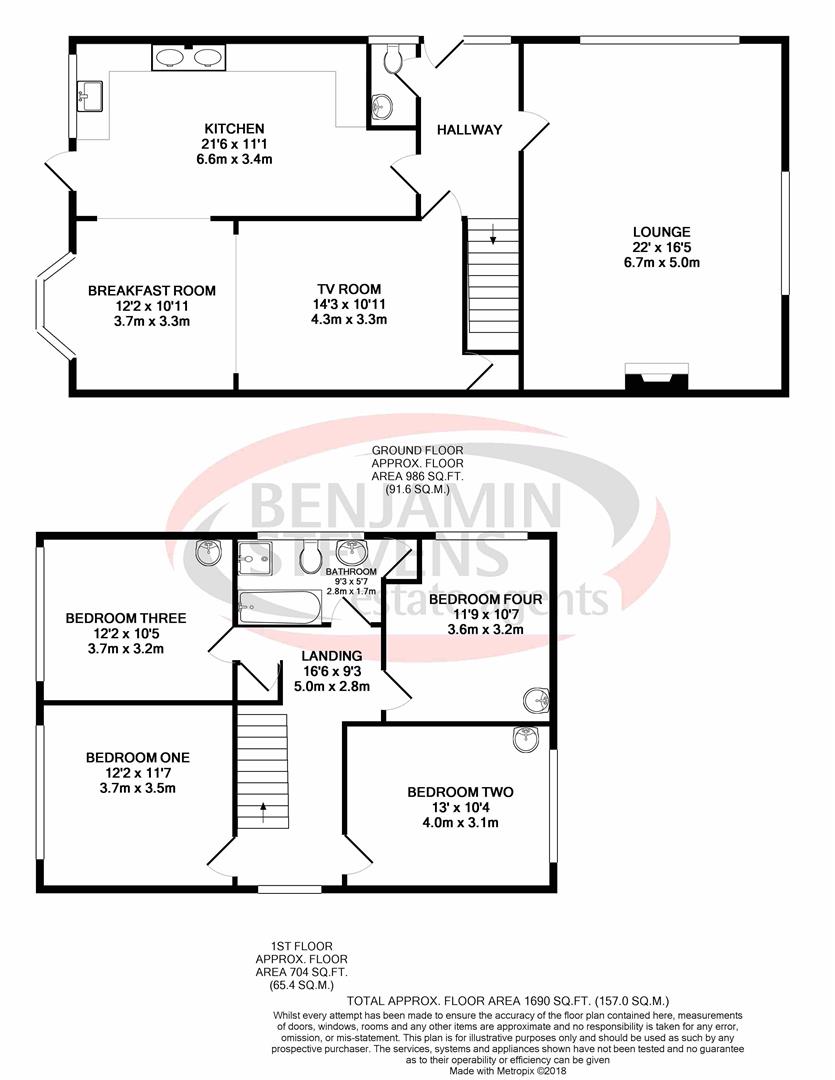 4 Bedrooms Detached house for sale in Caldecote Lane, Bushey WD23