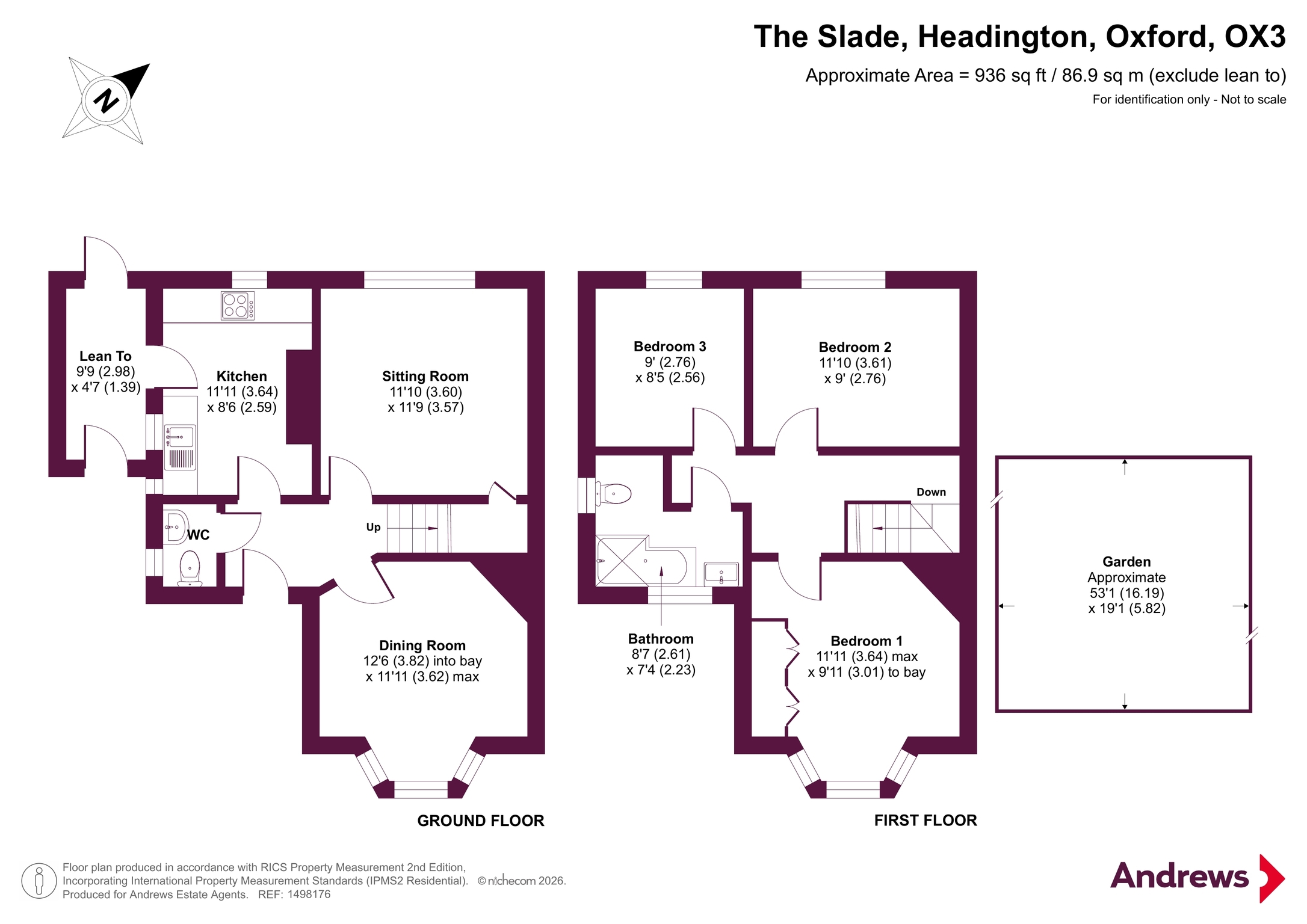 101, The Slade, Oxford floorplan