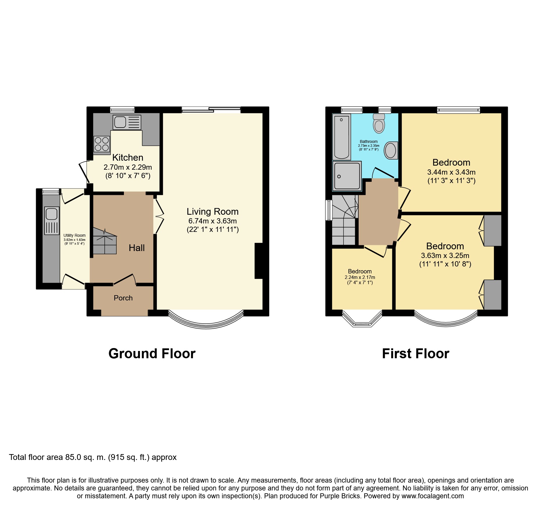 3 Bedrooms Semi-detached house for sale in Stapleton Road, Bexleyheath DA7