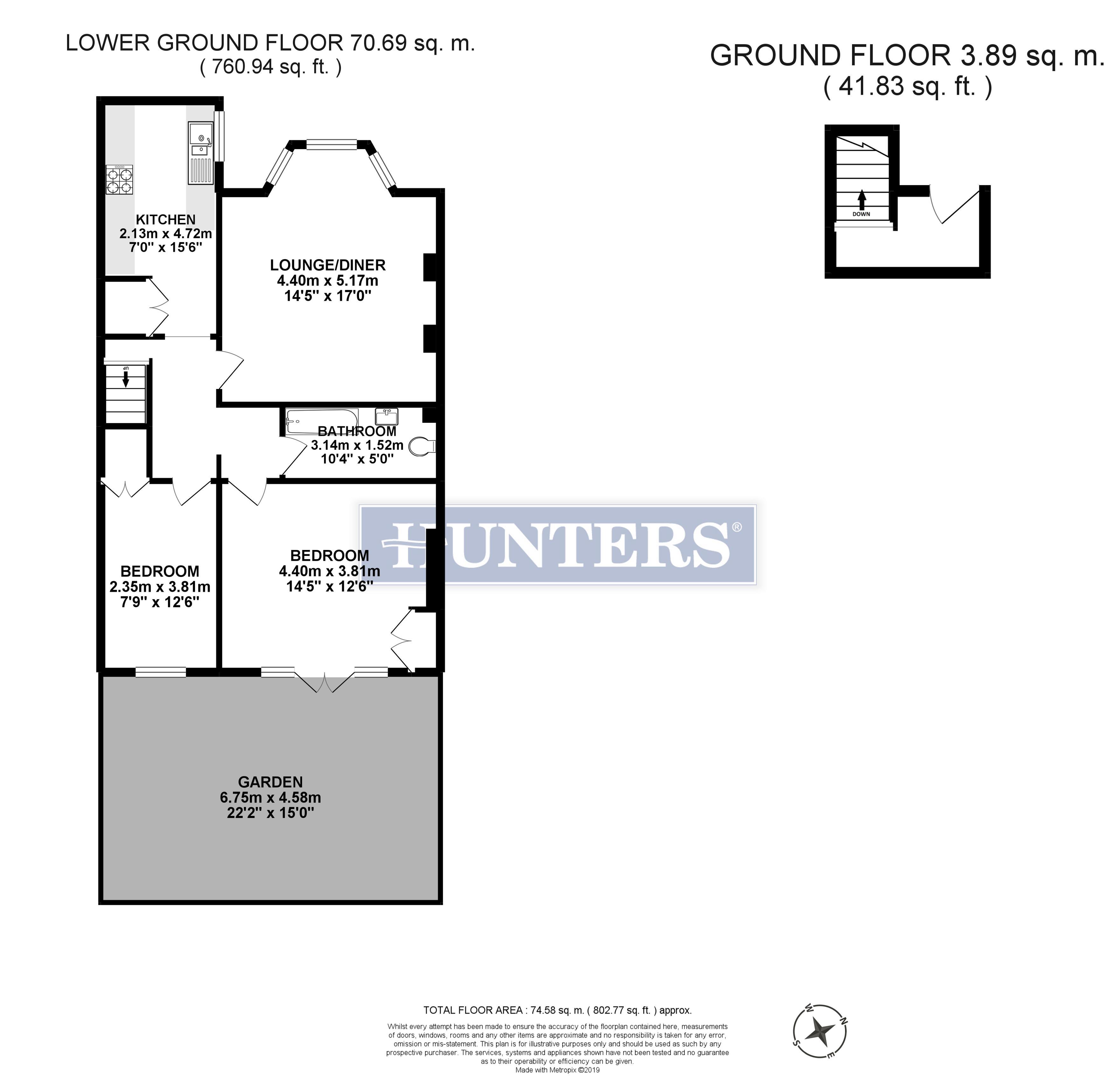 2 Bedrooms Flat for sale in Alkham Road, London N16