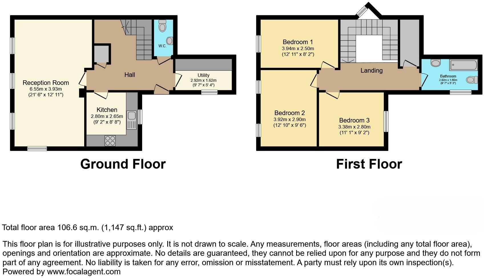 Flat 10, Clevedon House, Clevedon Road, Newport floorplan