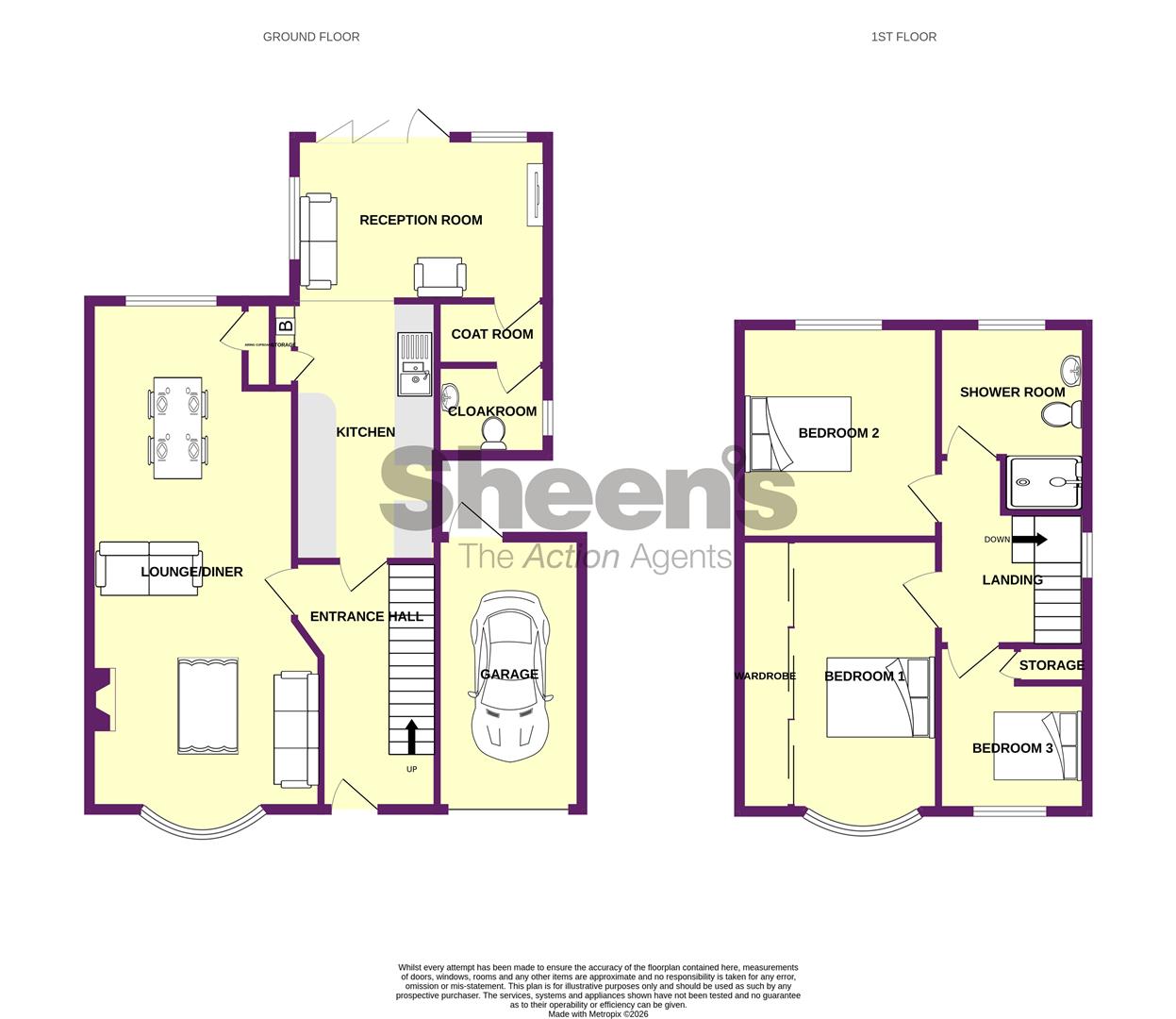 29, Astley Road, Clacton-on-Sea floorplan