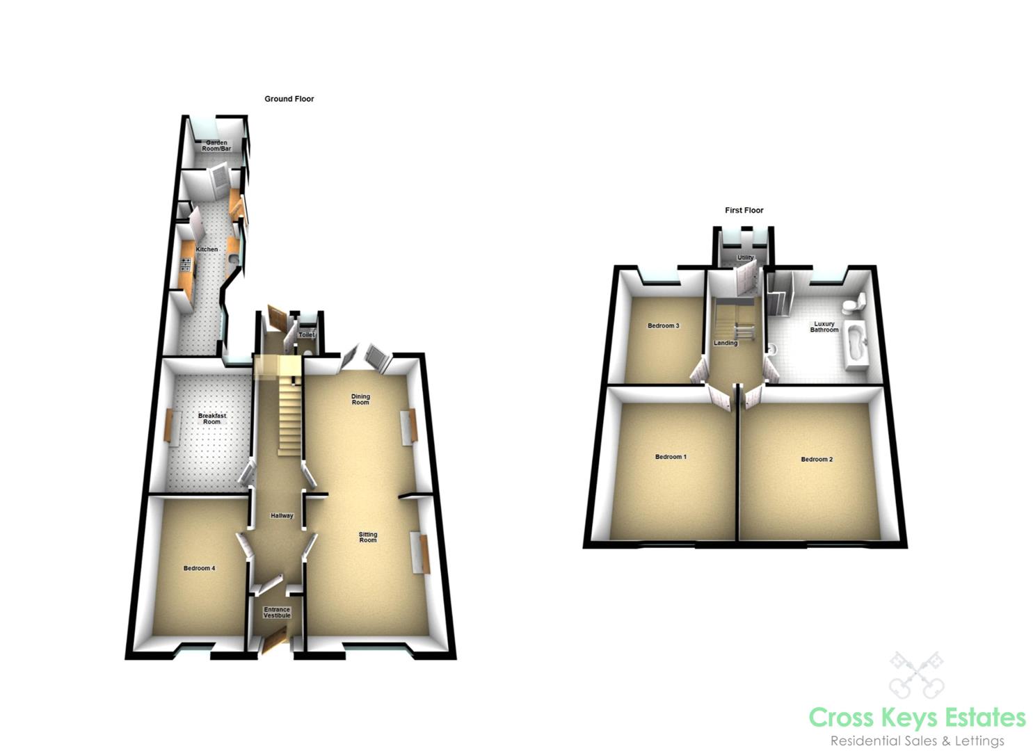 55, Haddington Road, Plymouth floorplan