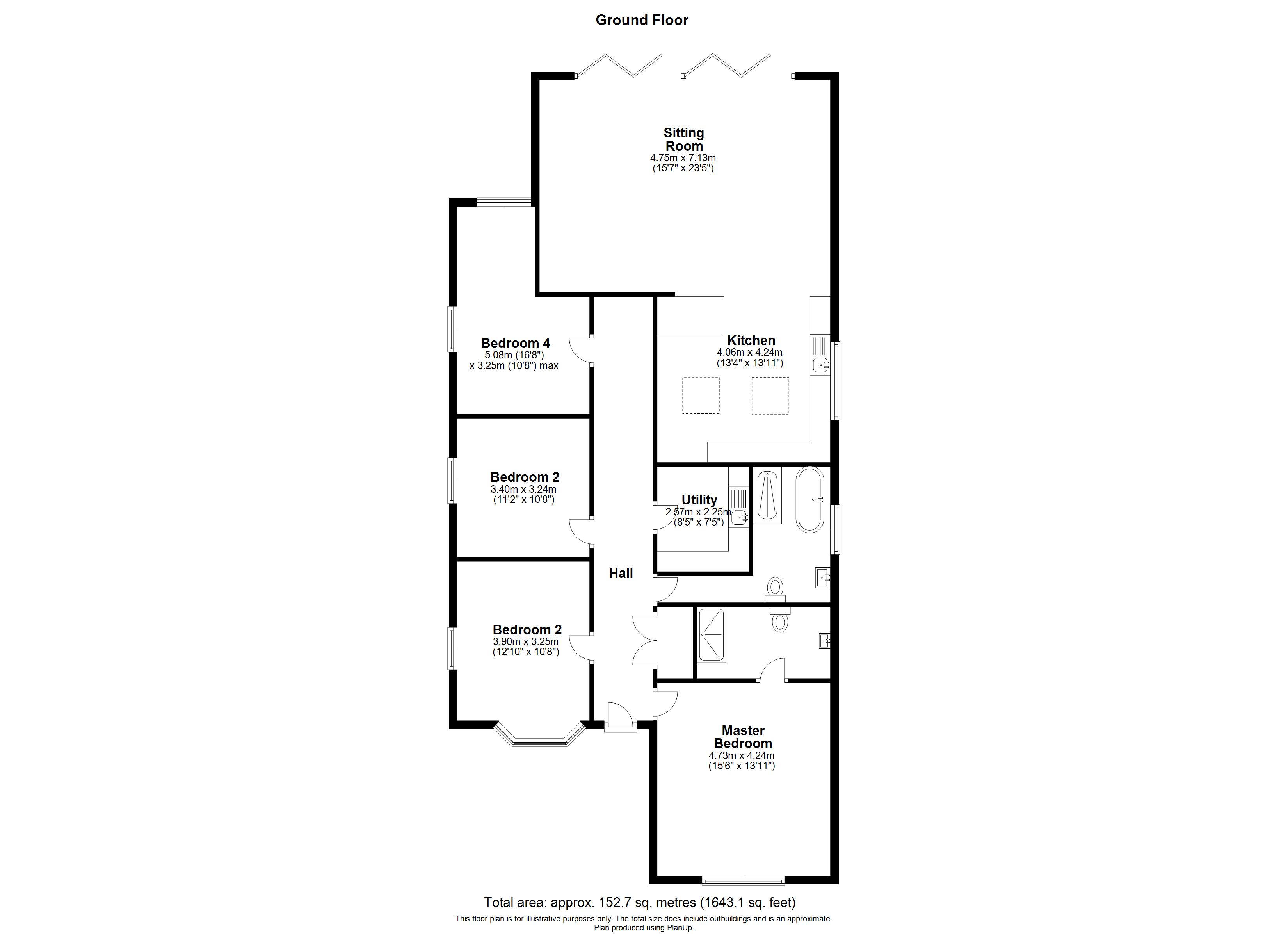 16A Grange Lane, Bromham, Bedford floorplan