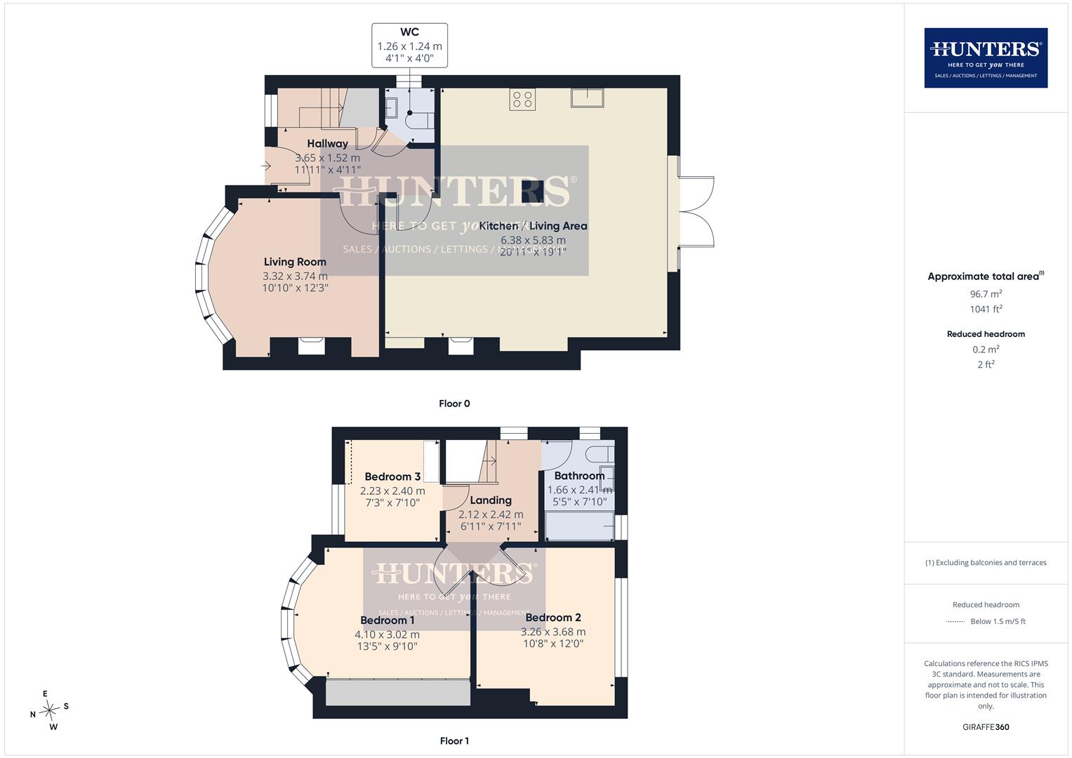 10, Huntingdon Gardens, Sunderland floorplan