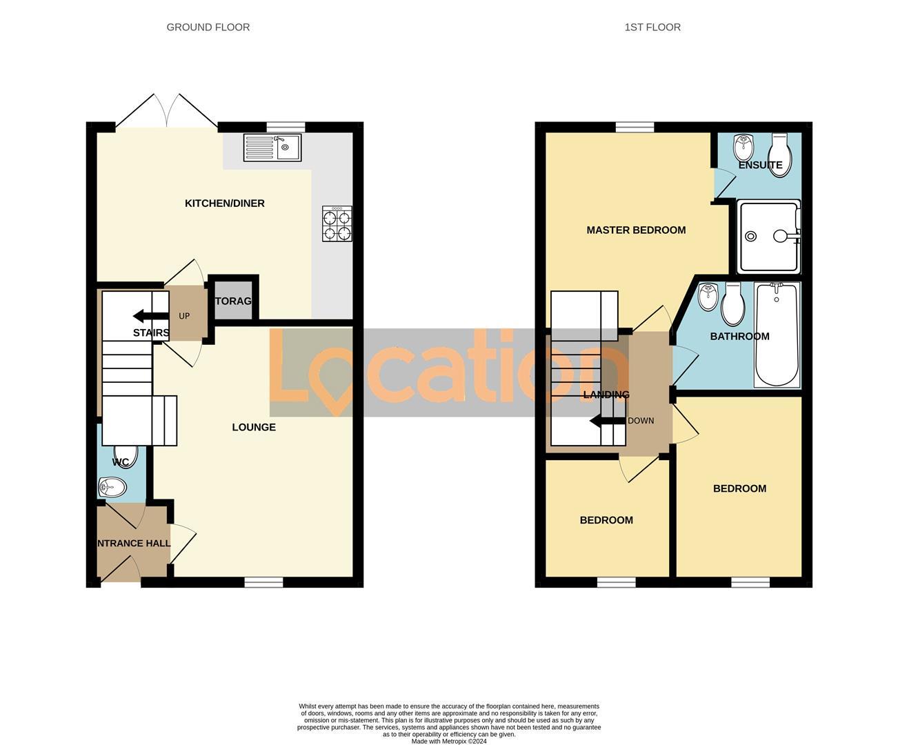 11, Oyster Way, Mansfield floorplan