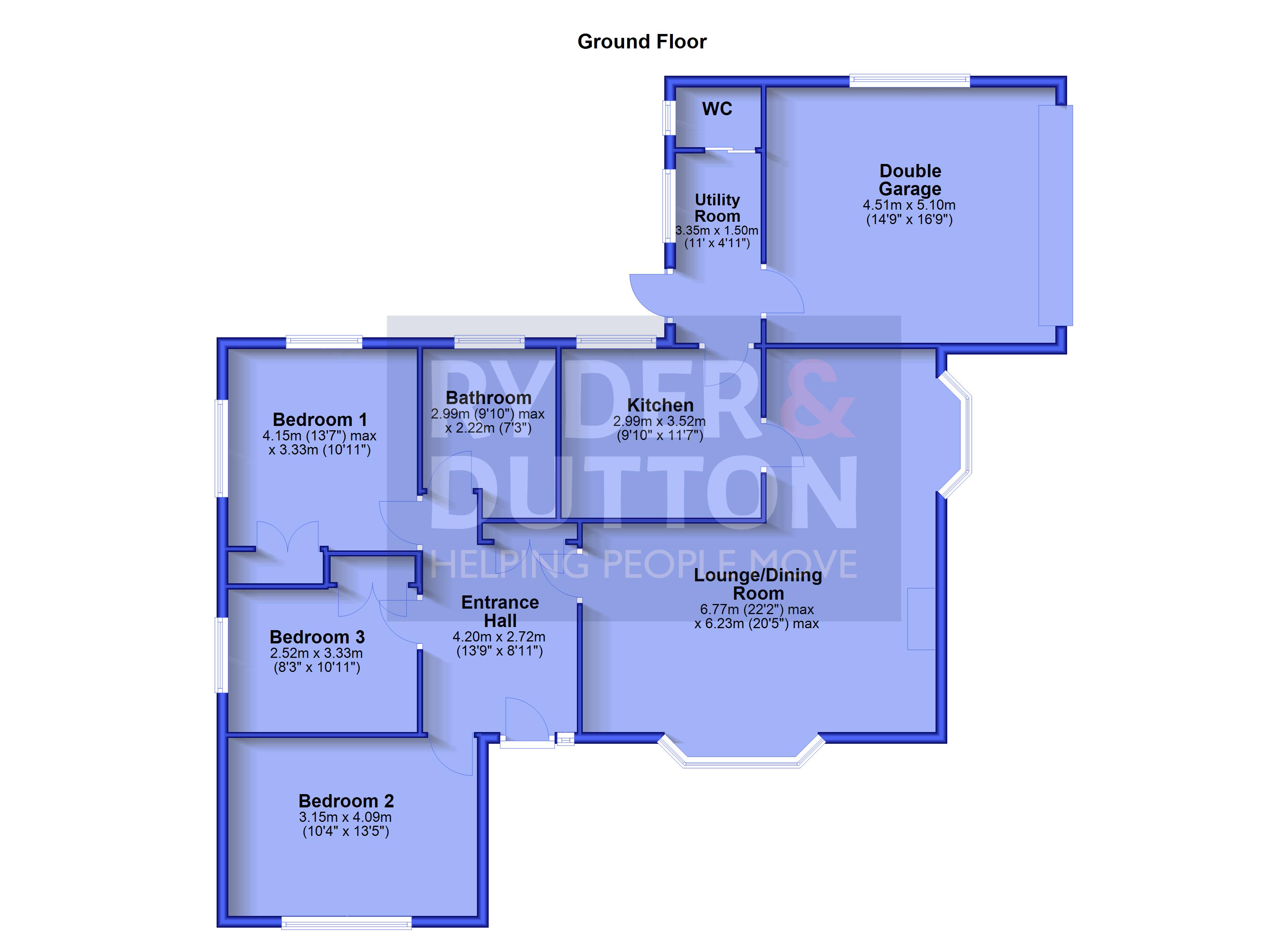 31, The Knowle, Huddersfield floorplan