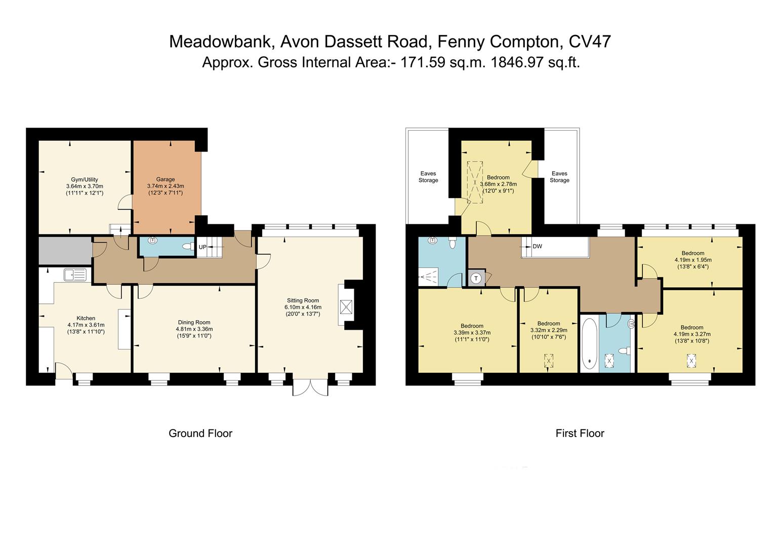 Free property report Meadow Barn, Rectory Farm Court, Avon Dassett Road, Fenny Compton, CV47 2FW