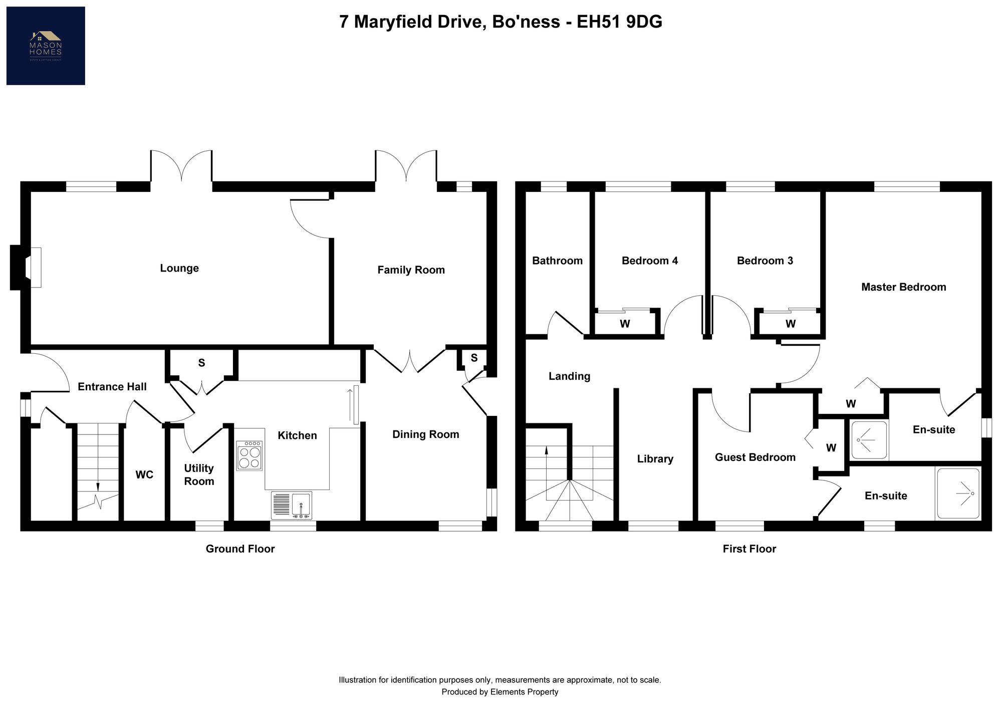 7 Maryfield Drive, Bo'ness floorplan
