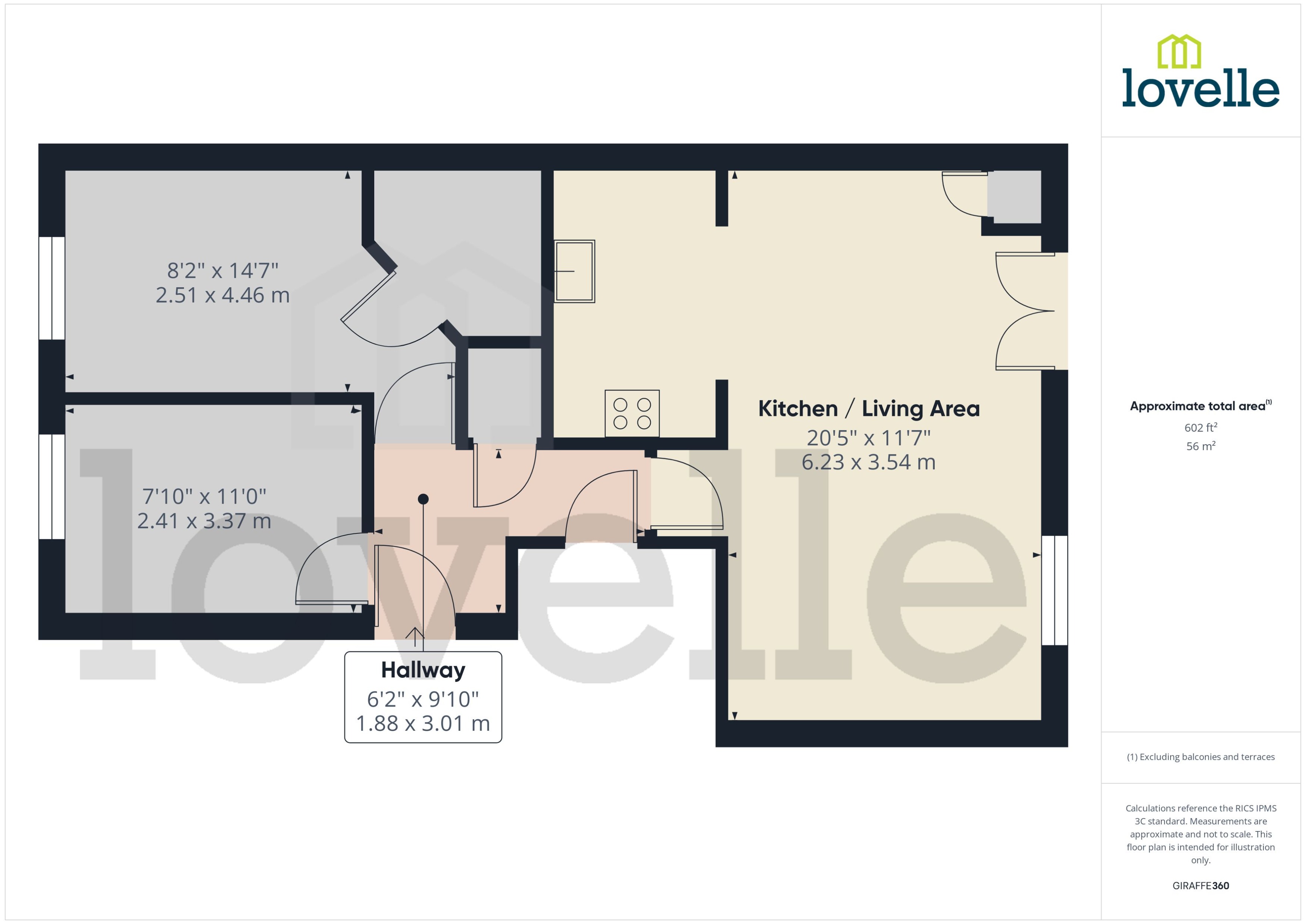 32, Allenby Close, Lincoln floorplan