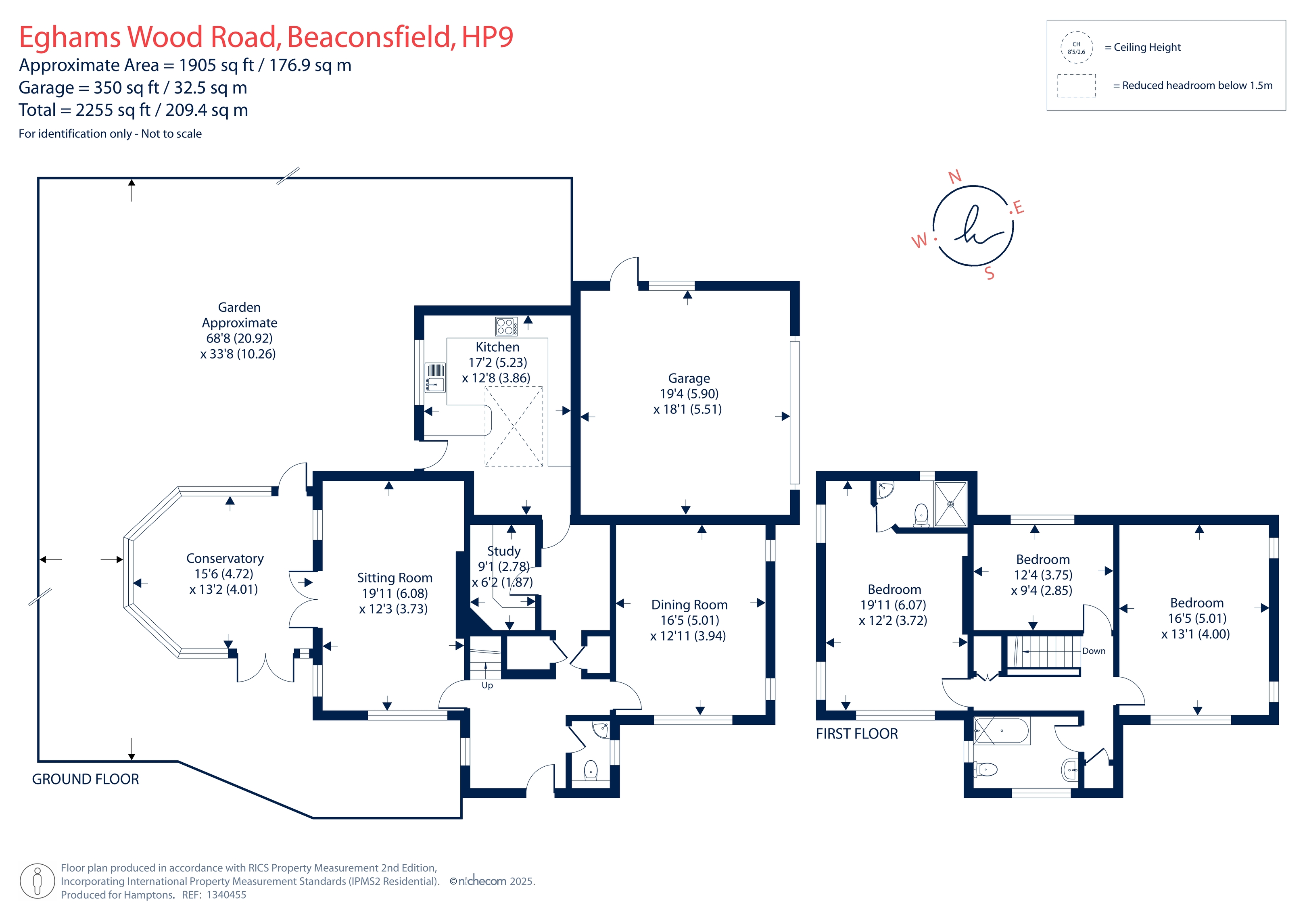 12, Eghams Wood Road, Beaconsfield floorplan