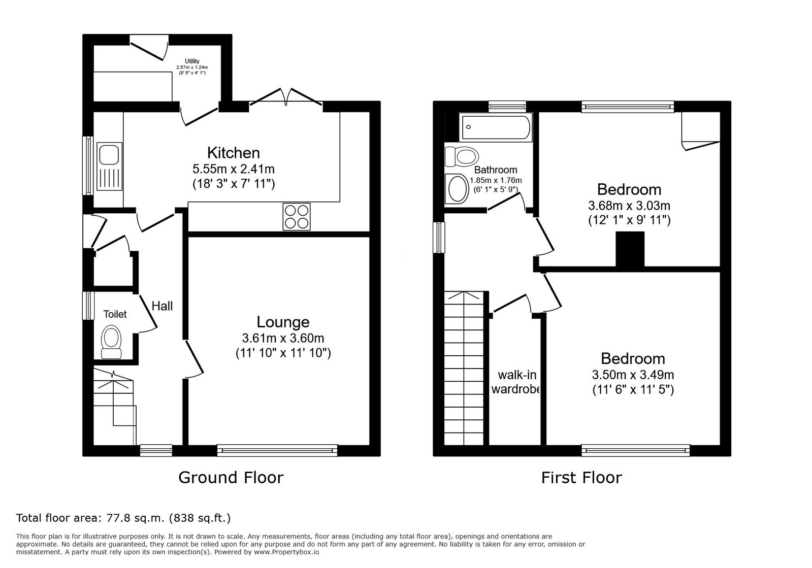 43, Colley Crescent, Sheffield floorplan