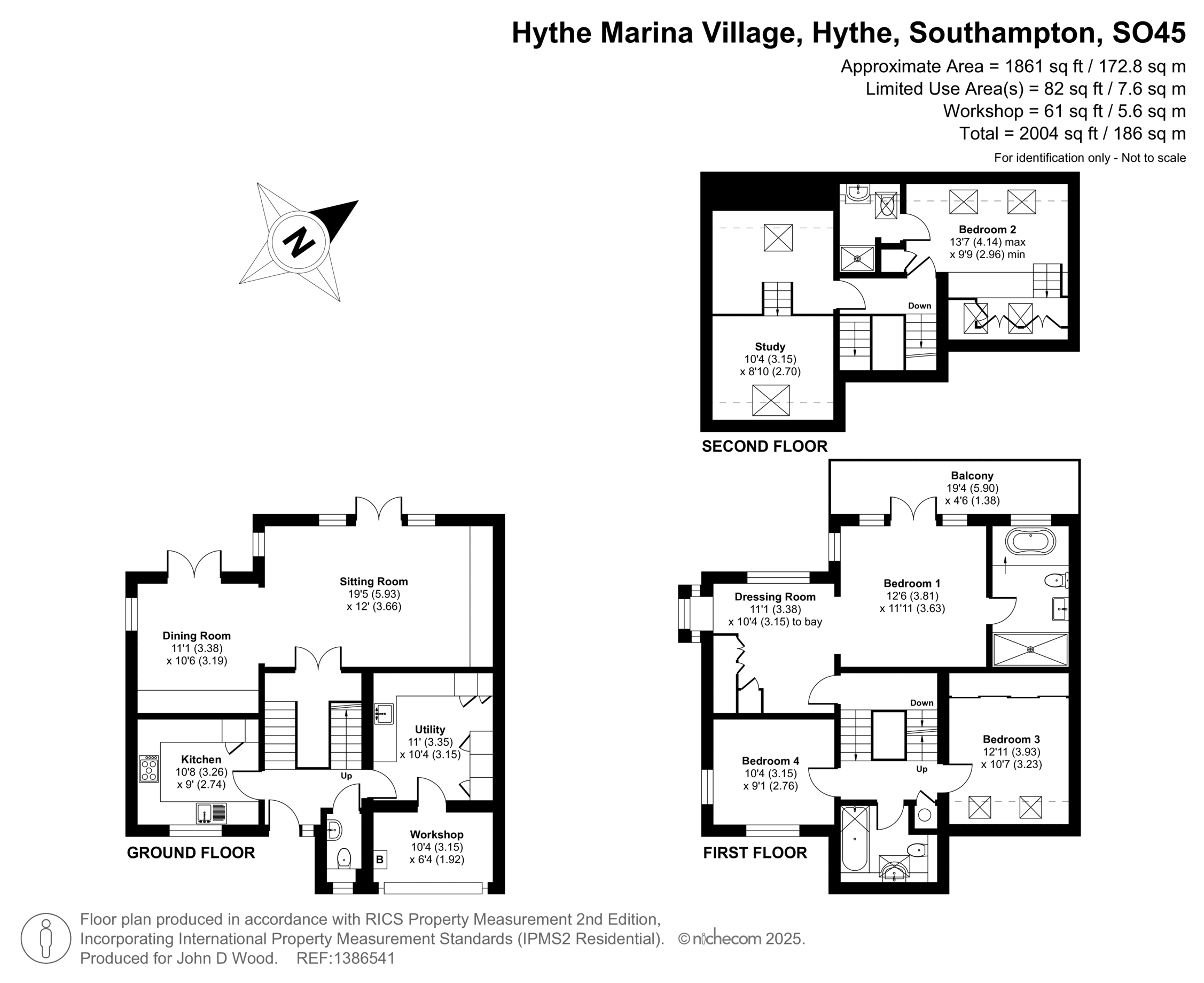 5, Velsheda Court, Hythe floorplan