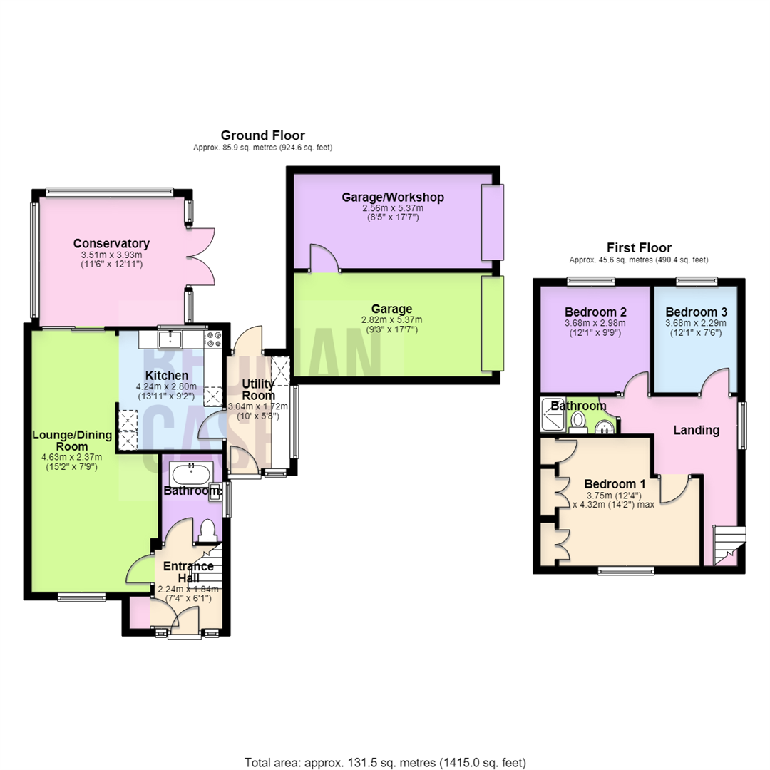 2, Scot Lane, Bolton floorplan