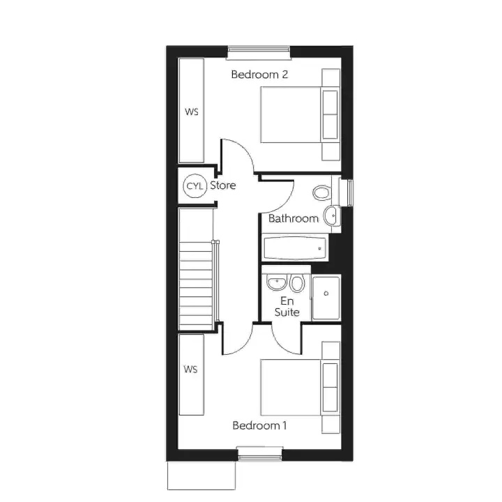 Plot 281 The Coiner,, Springstead Village, Cambridge floorplan