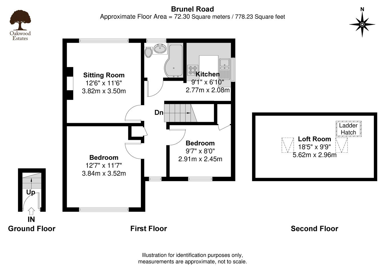 64, Brunel Road, Maidenhead floorplan