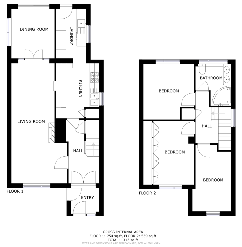 46, Jubilee Road, Canterbury floorplan