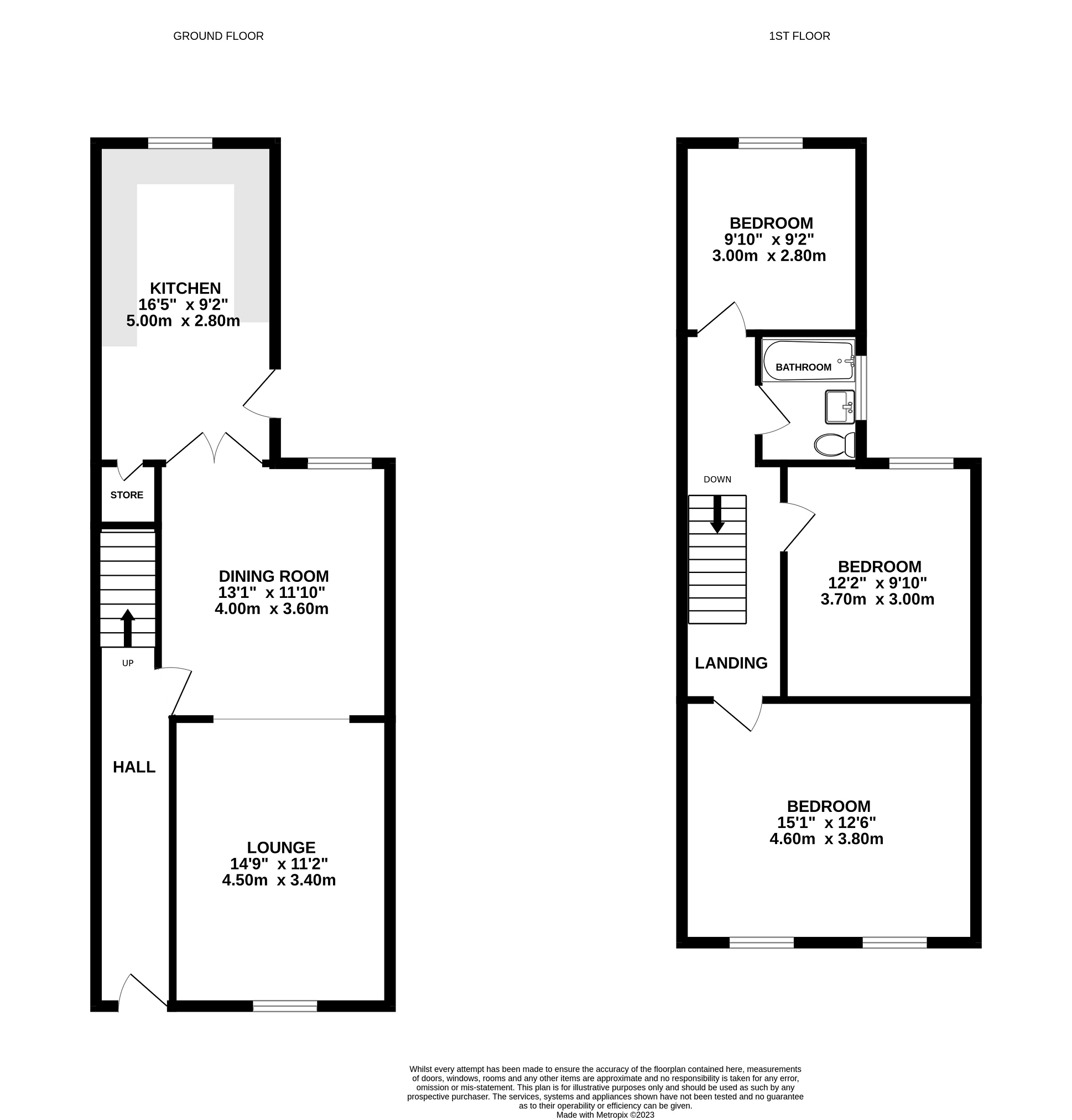 48, Thorpe Street, Manchester floorplan